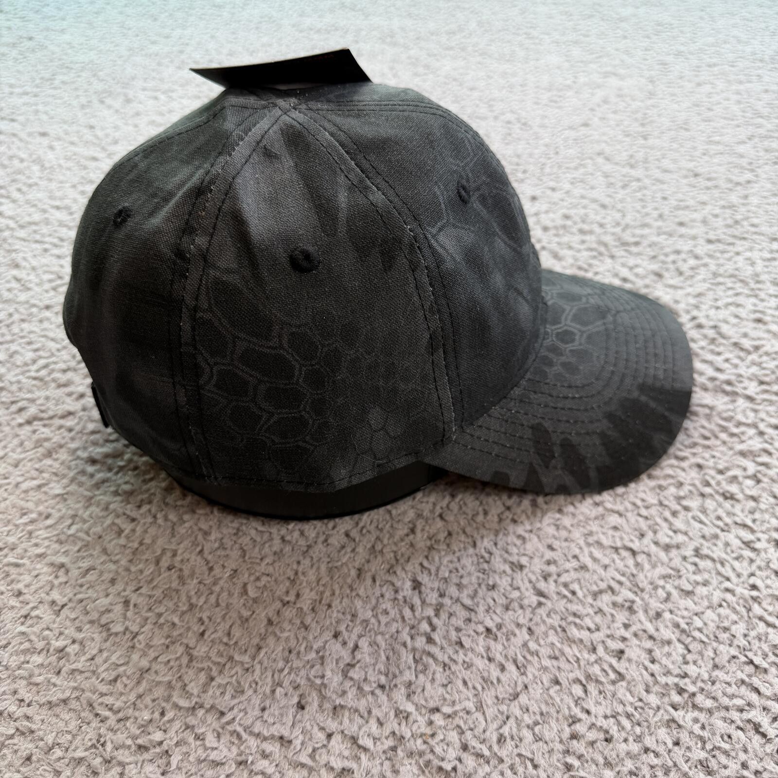 Other Kryptek Typhon Black Camo Tactical Cap Adjustable Strapback Size ONE SIZE - 4 Thumbnail