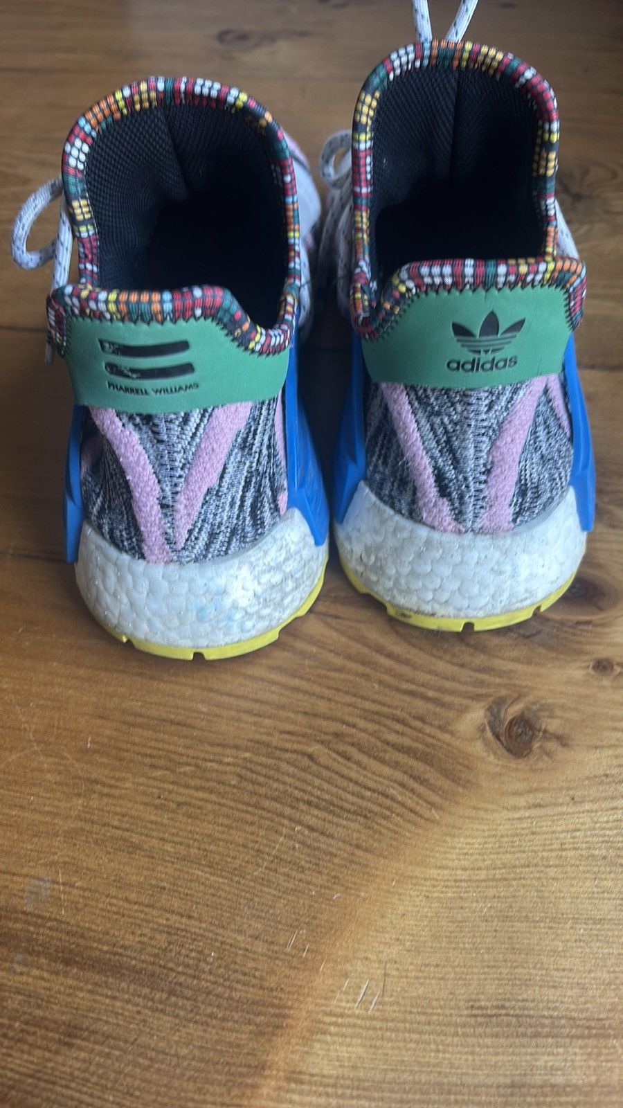 Adidas × Pharrell Adidas Pharrell Williams Solar Hu NMD MOTH3R L4ND Size 10 Size US 10 / EU 43 - 3 Thumbnail