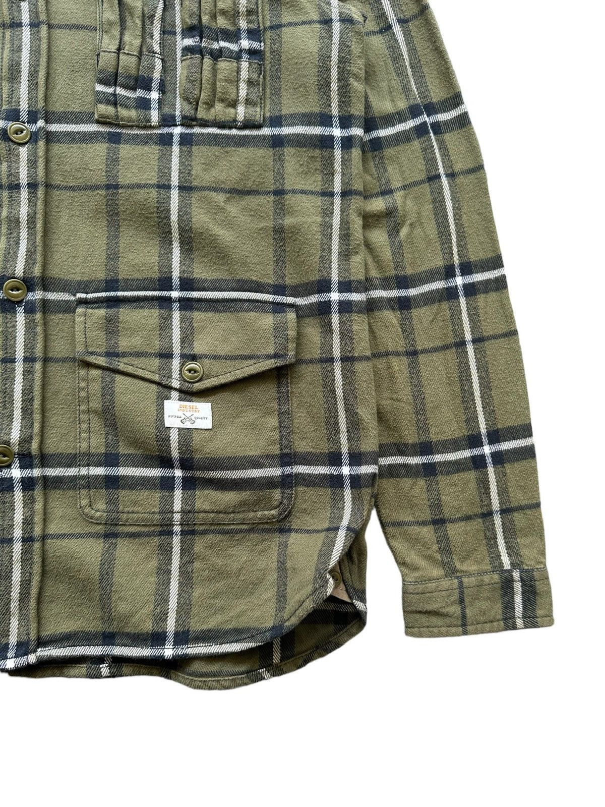 Diesel Y2k DIESEL heavy flannel 4 pocket Size US M / EU 48-50 / 2 - 8 Thumbnail