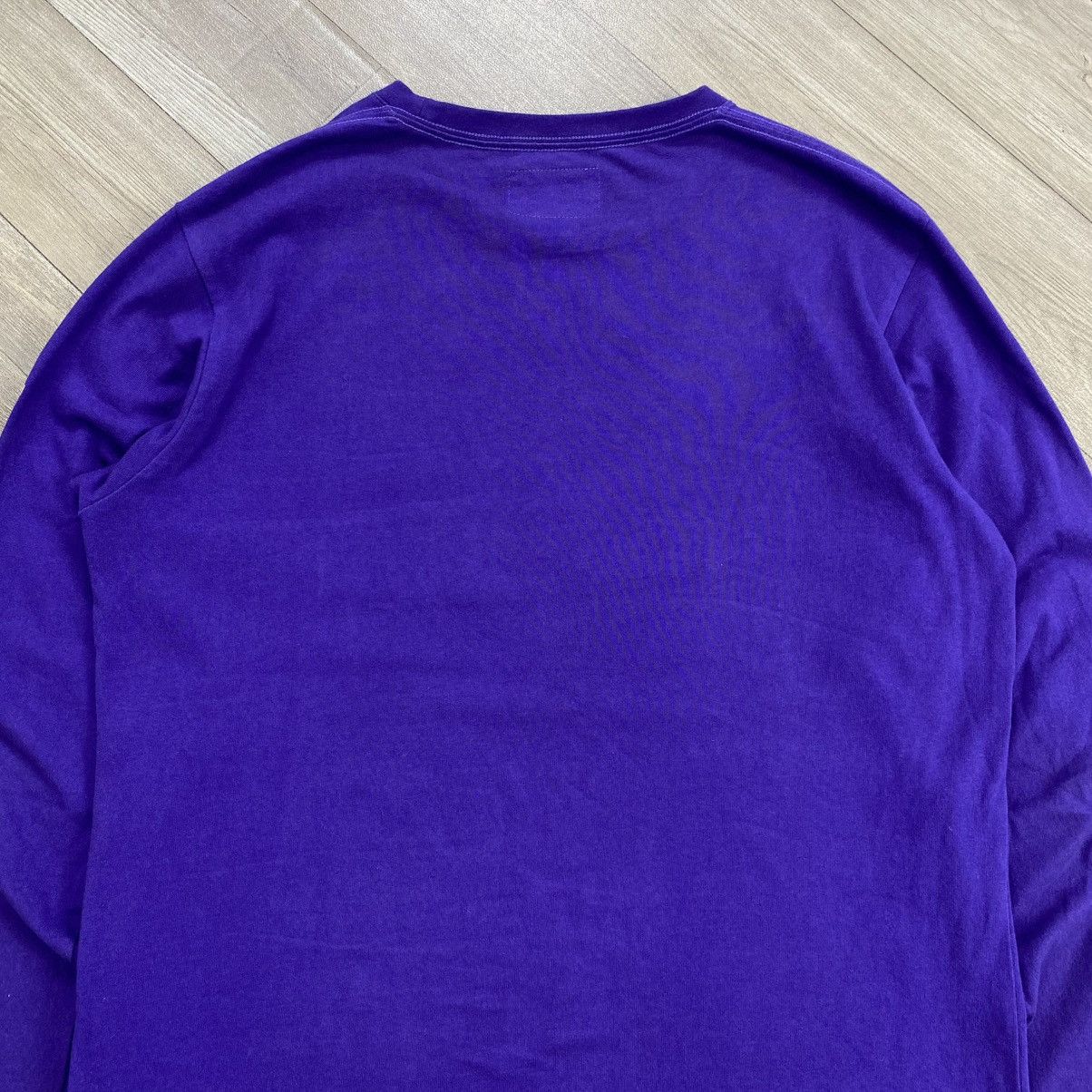 Number (N)ine 2000s Number (N)ine Spell Out Logo Tapped Purple Long Sleeve Size US L / EU 52-54 / 3 - 12 Thumbnail