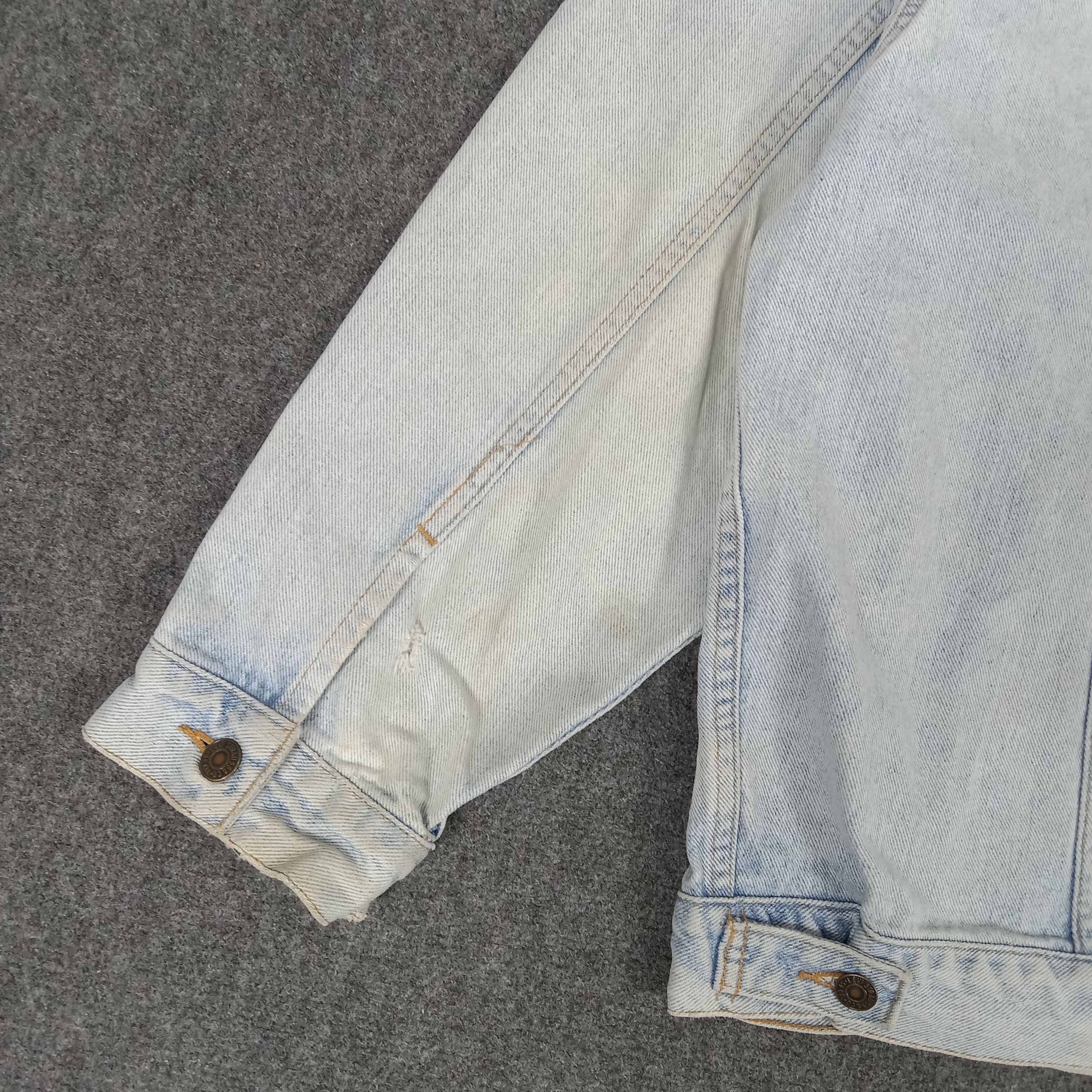 Levi's × Vintage Levi's X Hysteric Glamour Custom Logo Denim Jacket Size US XXL / EU 58 / 5 - 3 Thumbnail