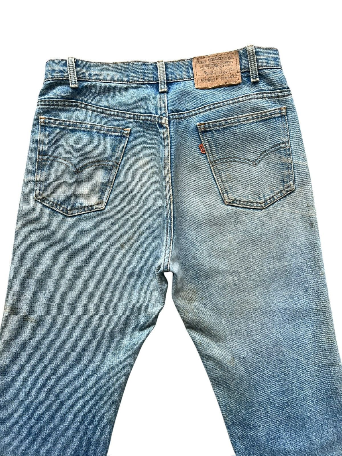 Levi's Vintage 80s Levi’s Orange Tab Distressed Denim Jeans 33x30.5 Size US 33 - 7 Thumbnail