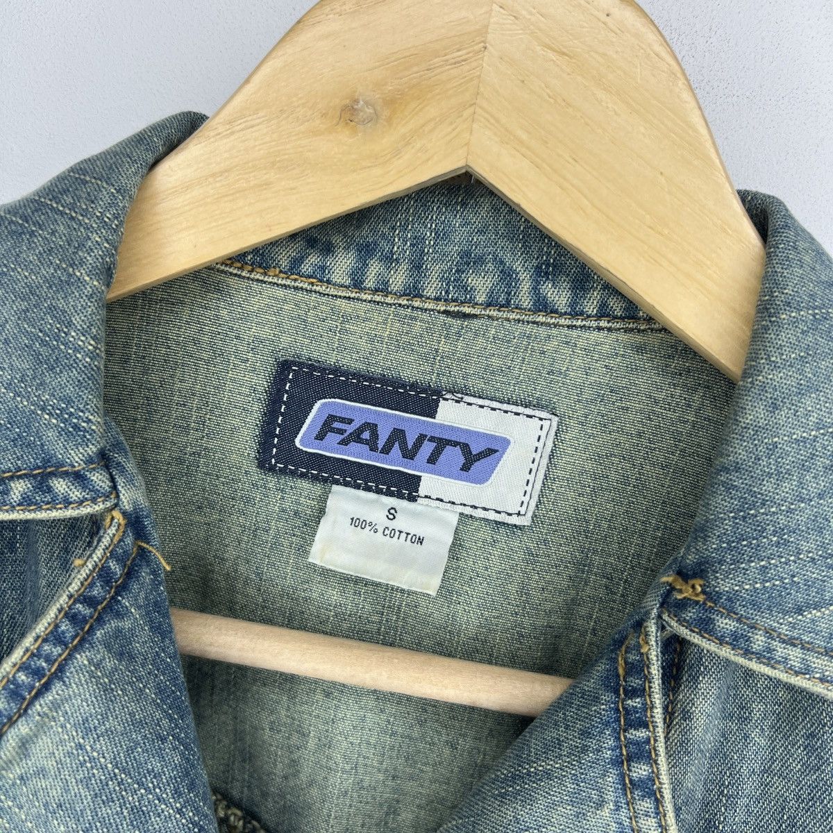 Japanese Brand × Vintage Reconstructed Denim Coat 2000s Grunge Darkfashion y2k opium Size S / US 4 / IT 40 - 5 Thumbnail