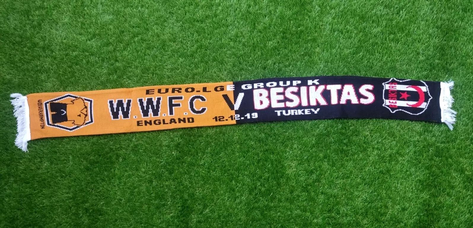 Other WOLVERHAMPTON WANDERERS BESIKTAS 2019 SCARF ONE SIZE Size ONE SIZE - 2 Thumbnail