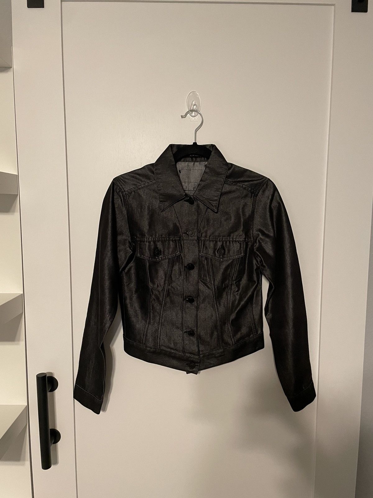 Gucci × Tom Ford Gucci Tom Ford Waxed Trucker Jacket Size US S / EU 44-46 / 1 - 2 Thumbnail