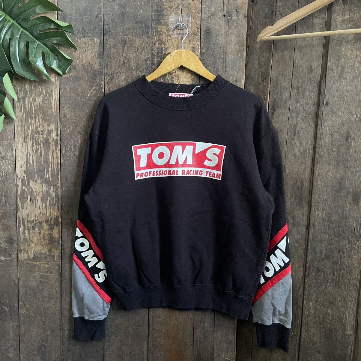 Vintage Vintage Tom’s Racing Team sweatshirt Size US M / EU 48-50 / 2 - 1 Thumbnail
