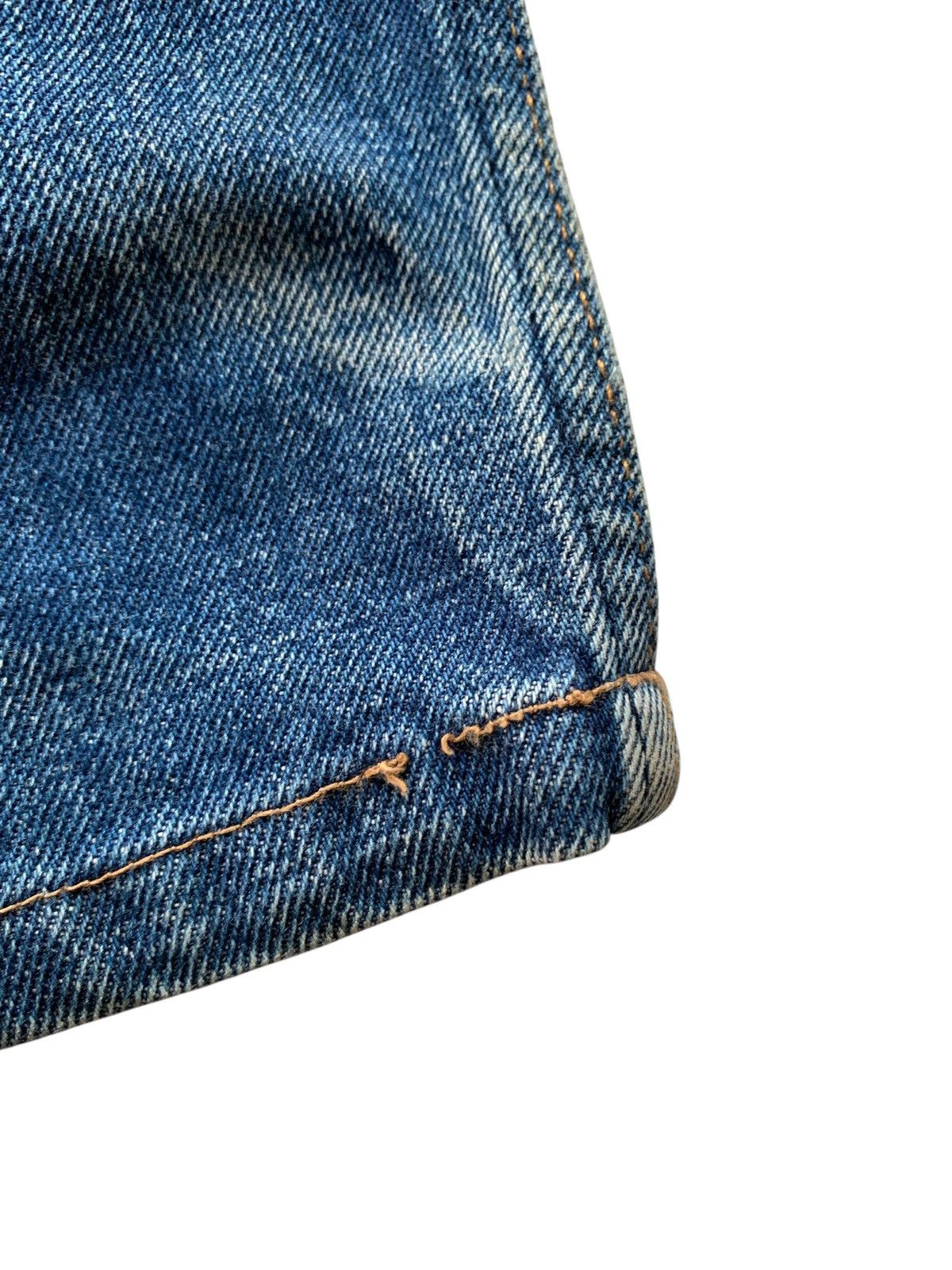 A.P.C. A.P.C SELVEDGE FADED & RUSTY JAPANESE DISTRESSED DENIM Size US 29 - 21 Thumbnail