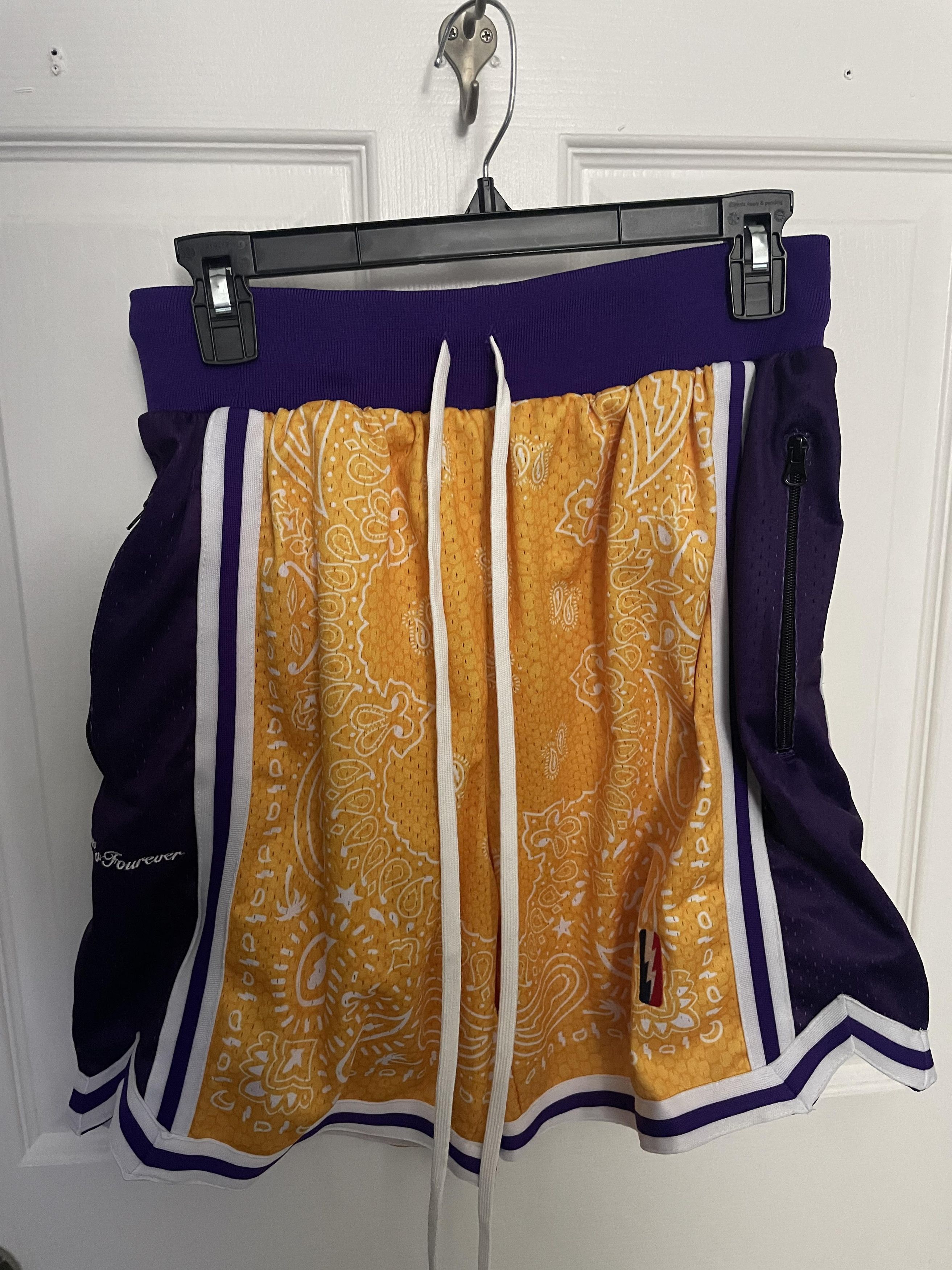 ウェア Collect & Select LAKERS SWINGMAN SHORTS 71uCxh5UYWL._SY350_QL65_.jpg