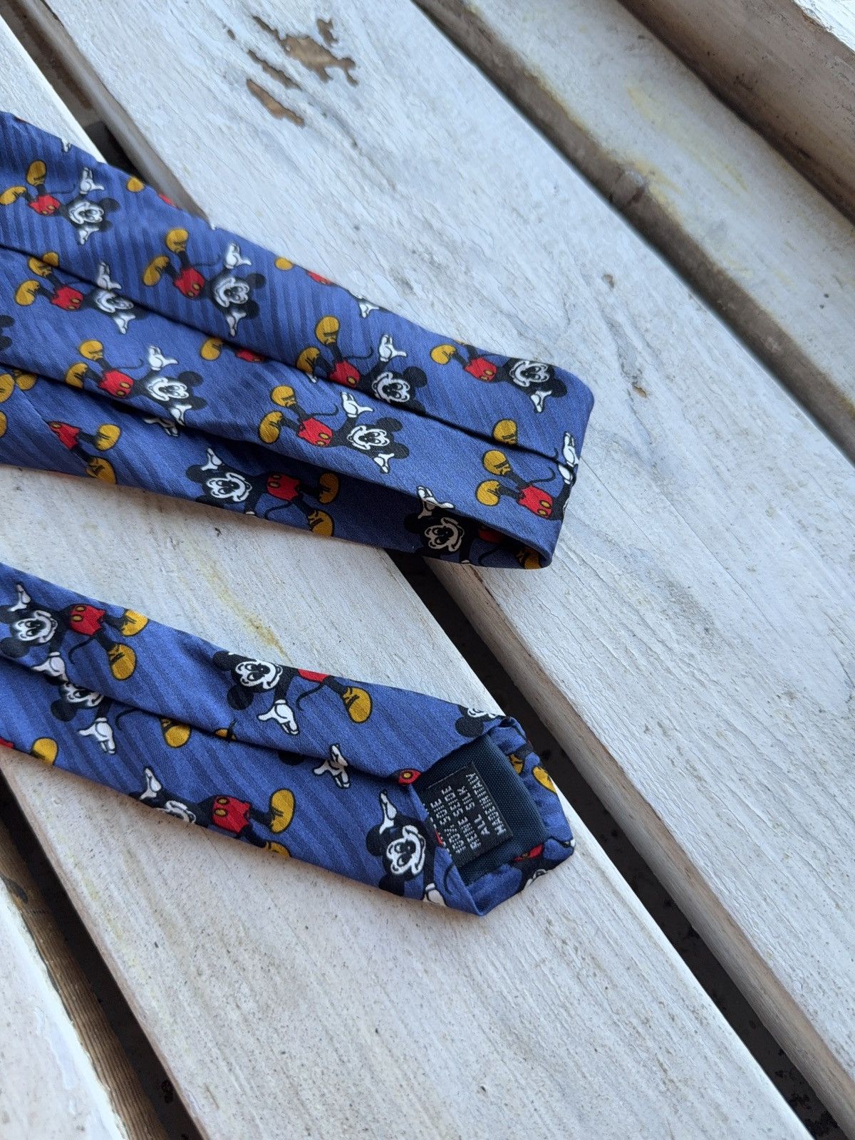 Cartoon Network × Disney × Vintage Vintage Disney Mickey Mouse All-Over Print Tie Made in Italy Size ONE SIZE - 7 Thumbnail