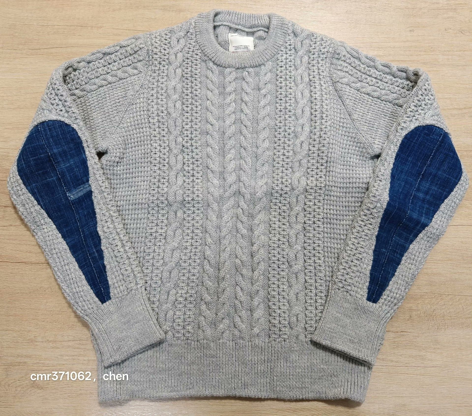 Visvim visvim 18AW Spot Fisherman Cable Knit Size US S / EU 44-46 / 1 - 1 Thumbnail