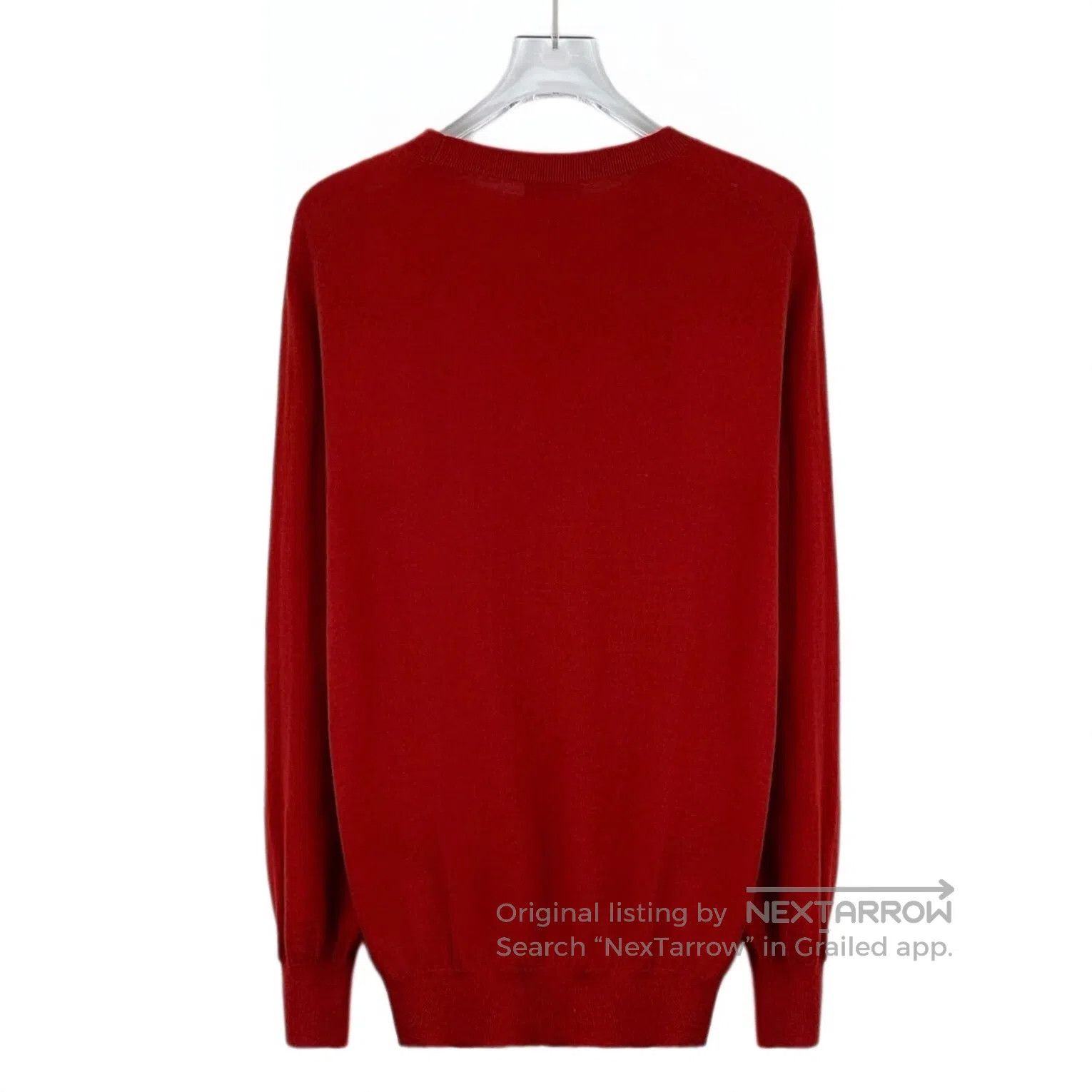 Dior Dior Red Bee Embroidered Wool Crew Neck Long Sleeve Knit T Size US S / EU 44-46 / 1 - 2 Thumbnail