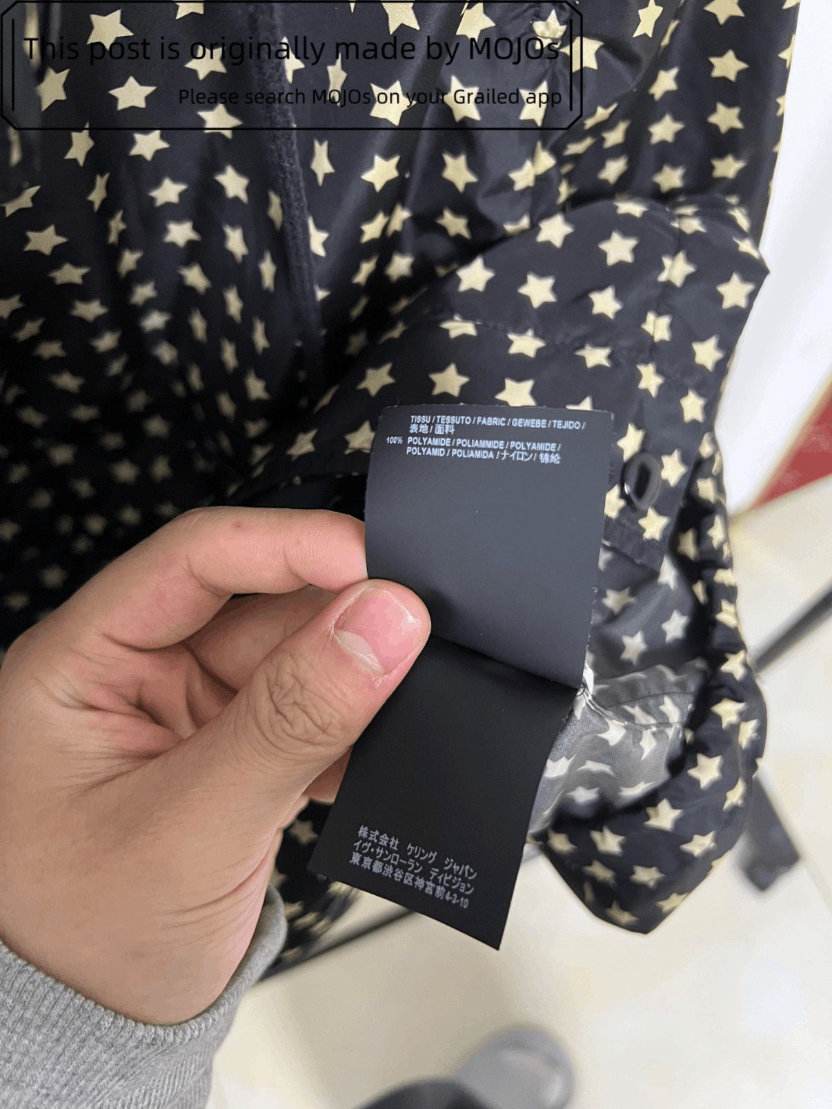 Saint Laurent Paris Sz 44 Saint Laurent Paris 19SS Stars Wind Jacket mojos2415 Size US S / EU 44-46 / 1 - 4 Thumbnail