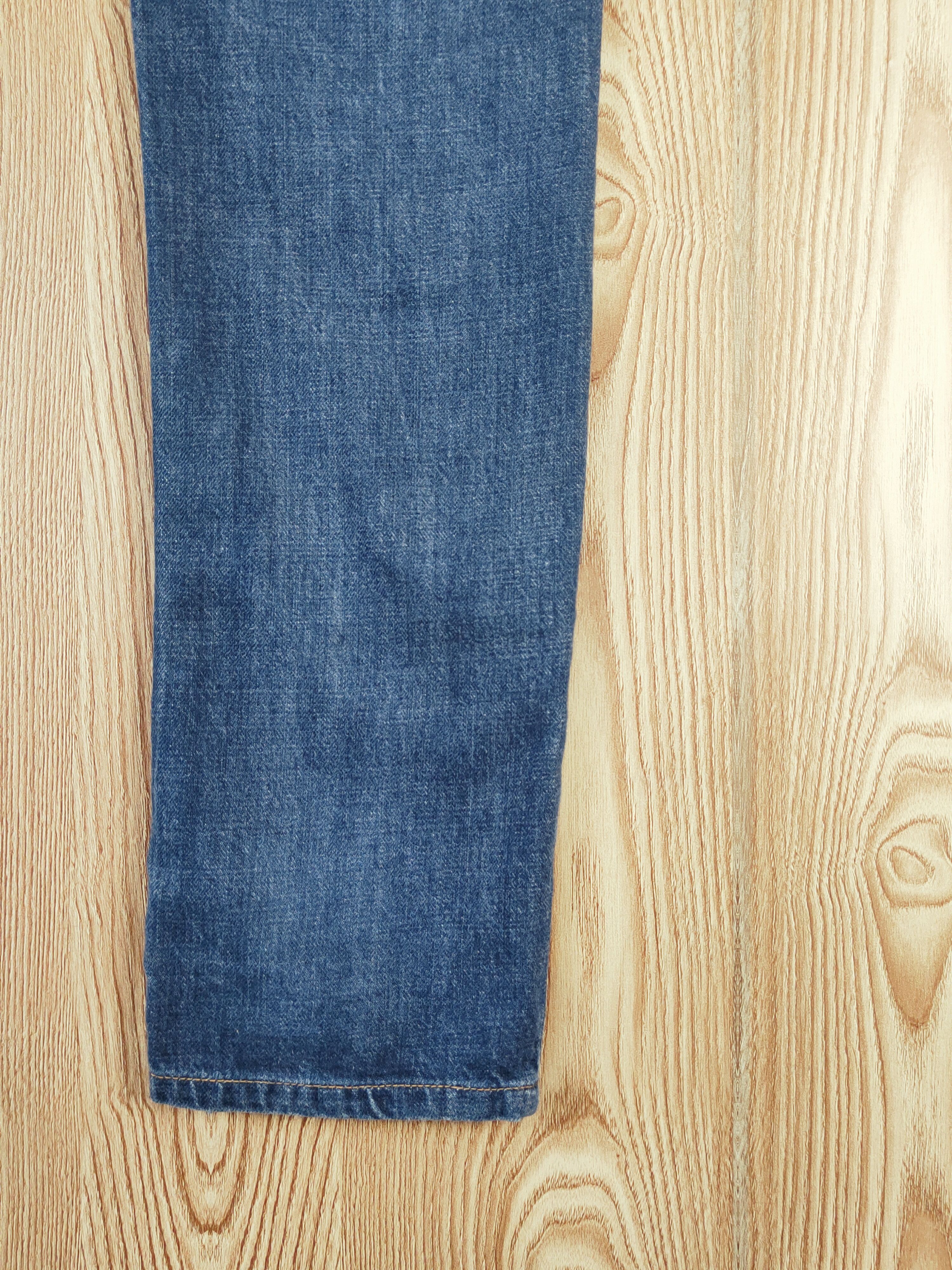 Issey Miyake Tsumori Chisato Blue Distressed Ripped Jeans #W379 Size 30" / US 8 / IT 44 - 12 Thumbnail