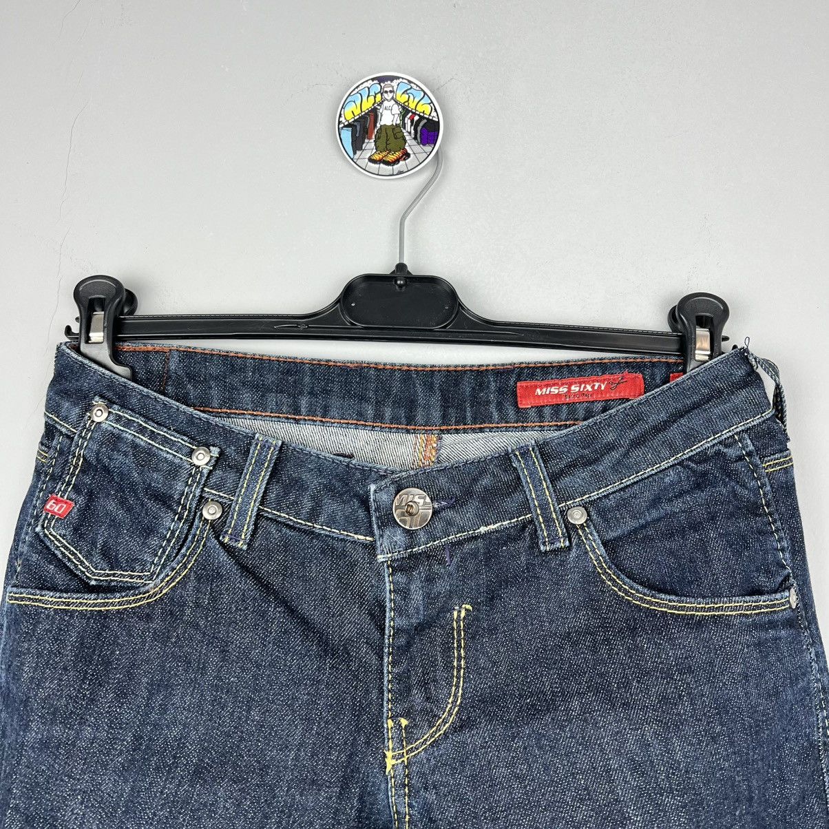 Miss Sixty Miss sixty Denim Pants Jeans Avant-garde Y2K Style Size 29" - 2 Thumbnail