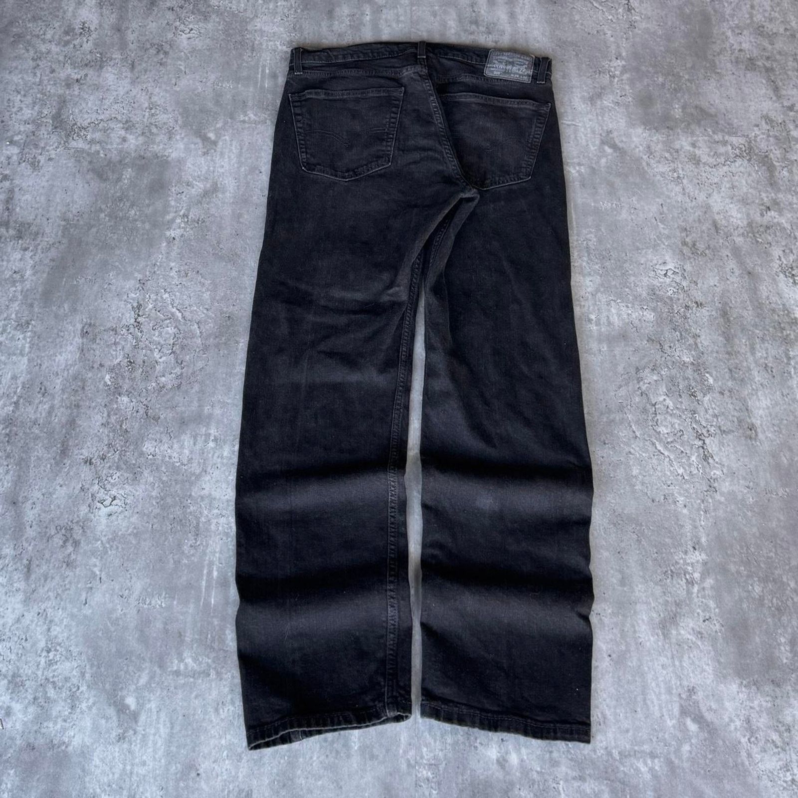 Levi's × Levi's Vintage Clothing Vintage Y2K Levi’s 505 Baggy Grunge Opium Black Denim Jeans Size US 36 / EU 52 - 1 Thumbnail