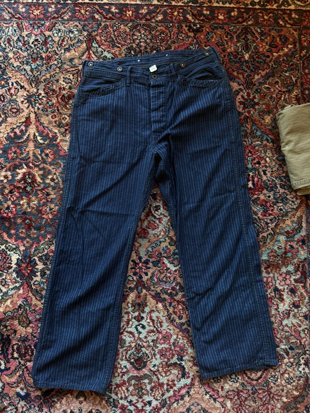 RRL Pinstripe Pants