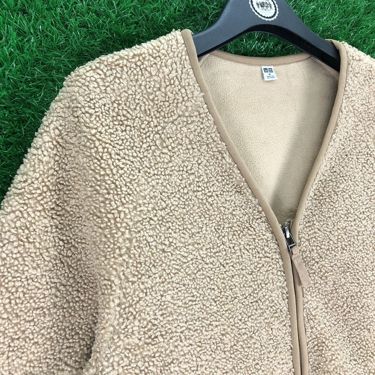 Uniqlo Uniqlo Deep Pile Sherpa Zipper Cardigan Size US M / EU 48-50 / 2 - 2 Thumbnail