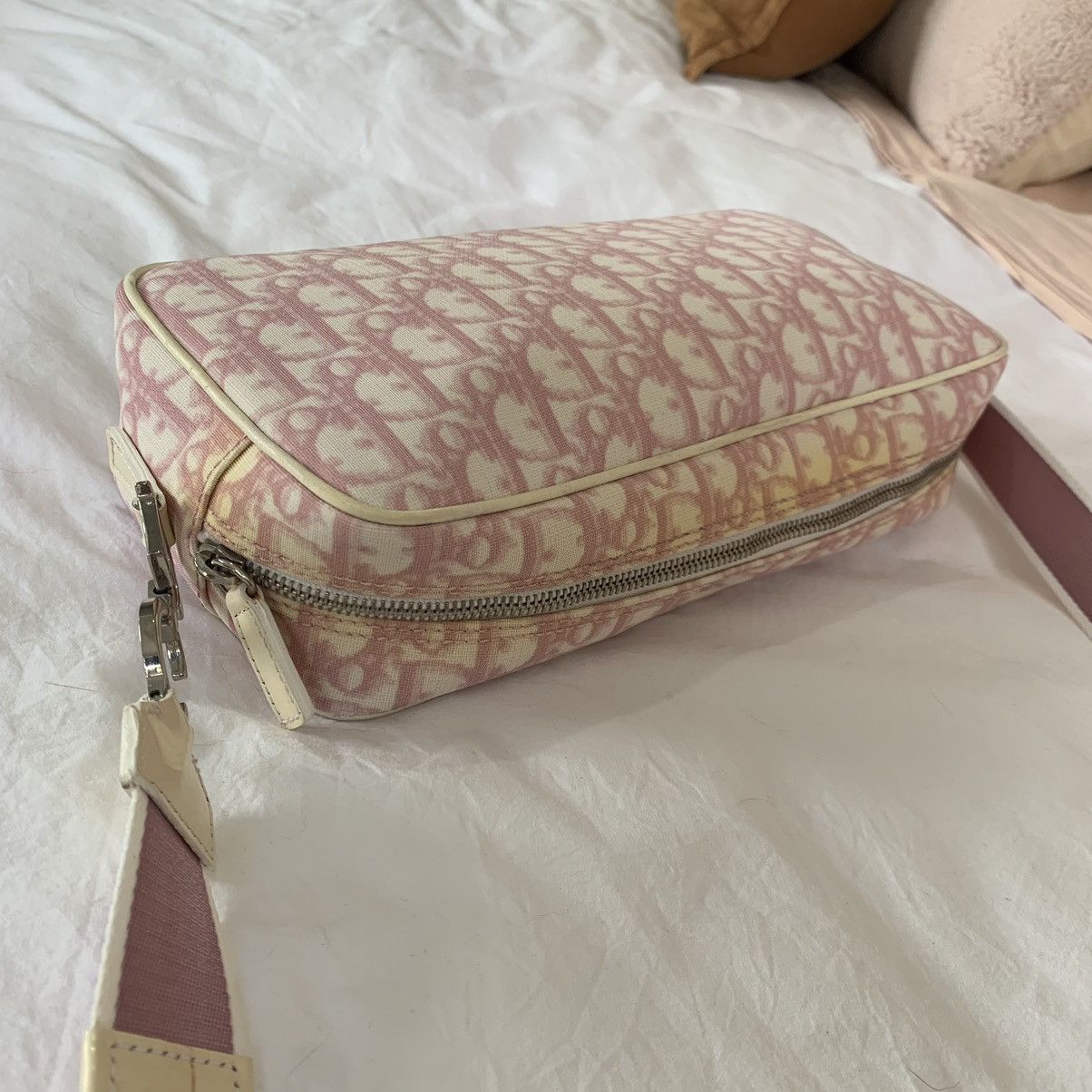 Dior Dior Trotter Monogram Shoulder Bag PINK Size ONE SIZE - 19 Thumbnail