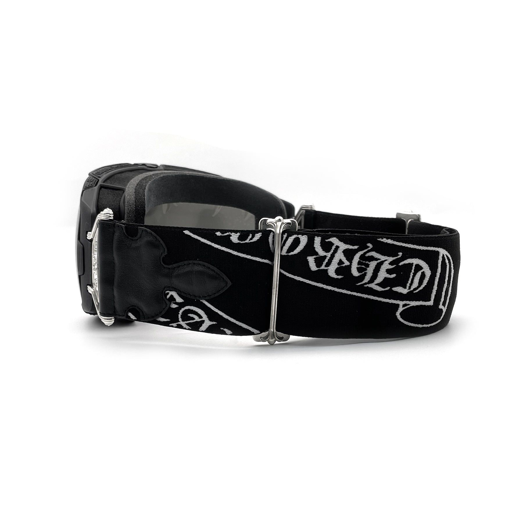 Chrome Hearts Chrome Hearts SILVER MORNING II Flame Patch Ski Goggles Size ONE SIZE - 5 Thumbnail