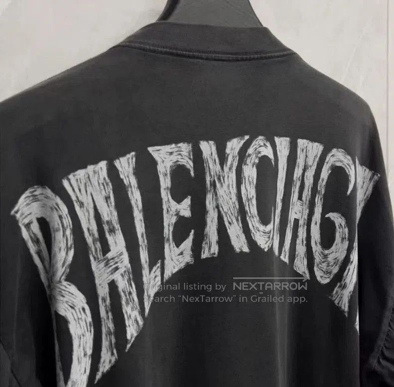 Balenciaga Balenciaga Front Back Logo Long Sleeve. Size US L / EU 52-54 / 3 - 4 Thumbnail