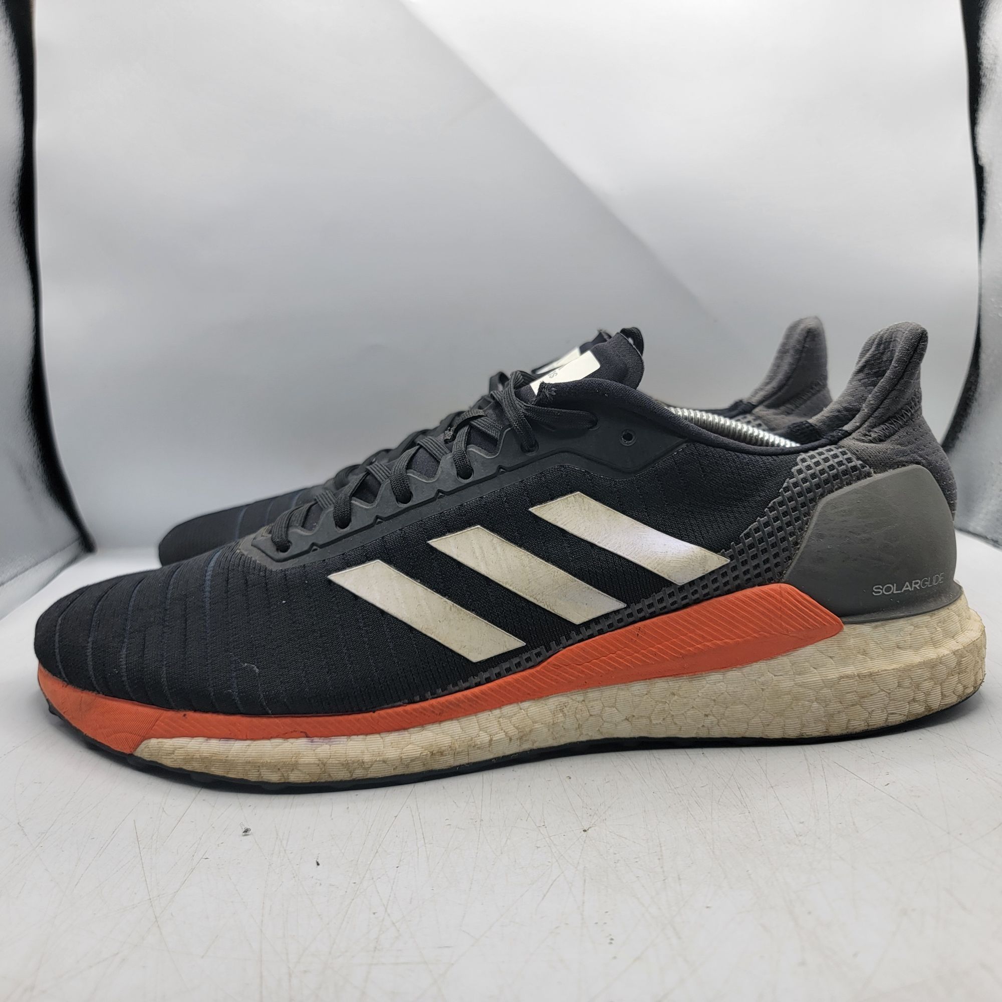 Adidas Adidas Solar Glide 19 Mens 13 Black Orange Sneaker Shoes Ath Size US 13 / EU 46 - 12 Thumbnail