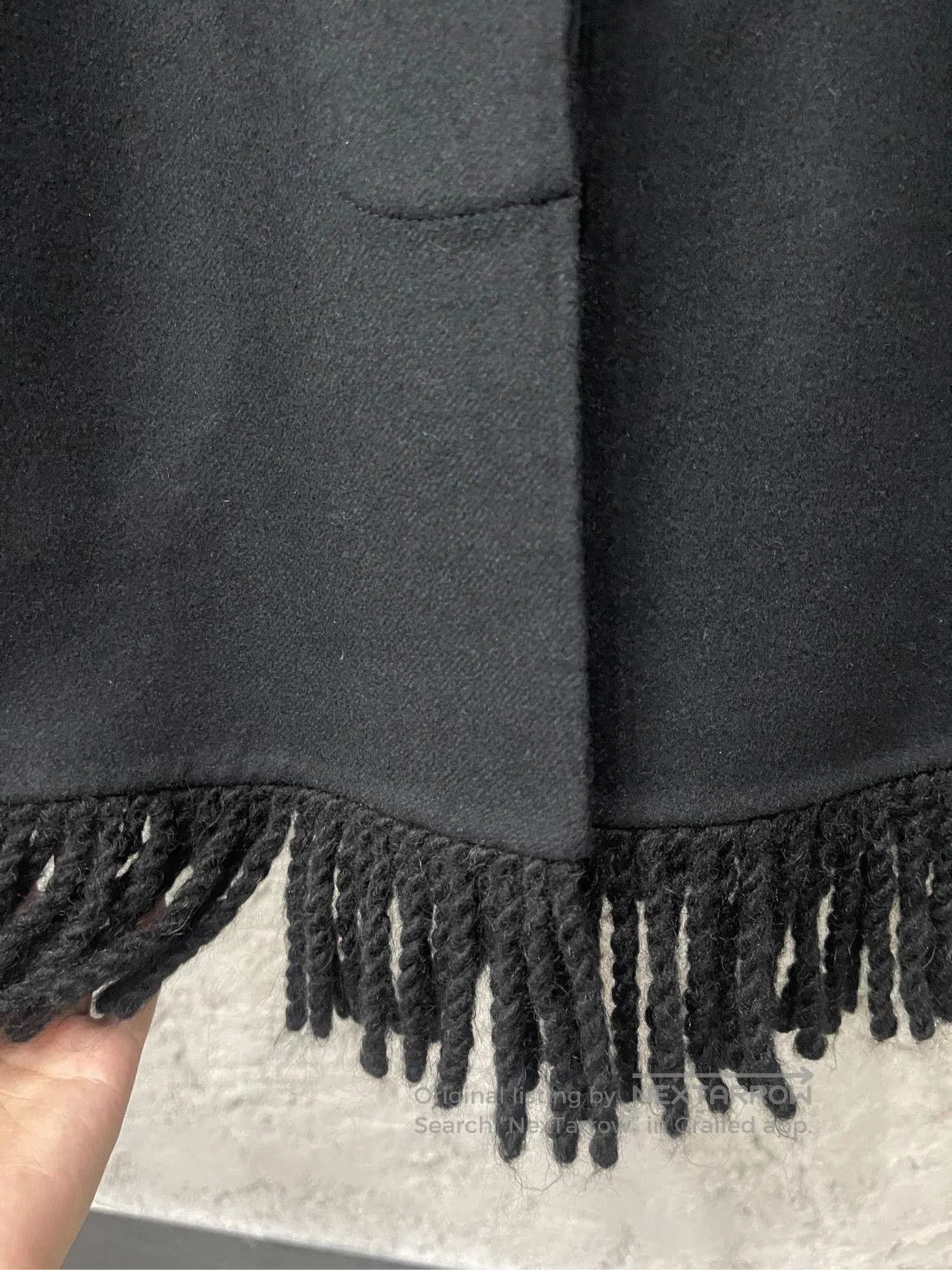Dior Dior Wool Fringe Coat. Size XS / US 0-2 / IT 36-38 - 5 Thumbnail