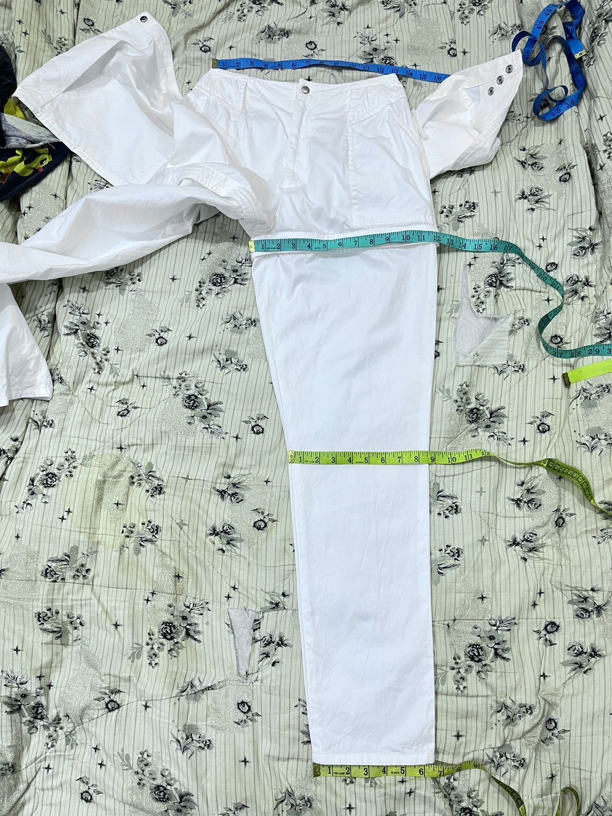 Kansai Yamamoto 🔥🔥🔥ARCHIVE VINTAGE KANSAI DETACHABLE LAYER PANTS Size US 26 / EU 42 - 17 Thumbnail