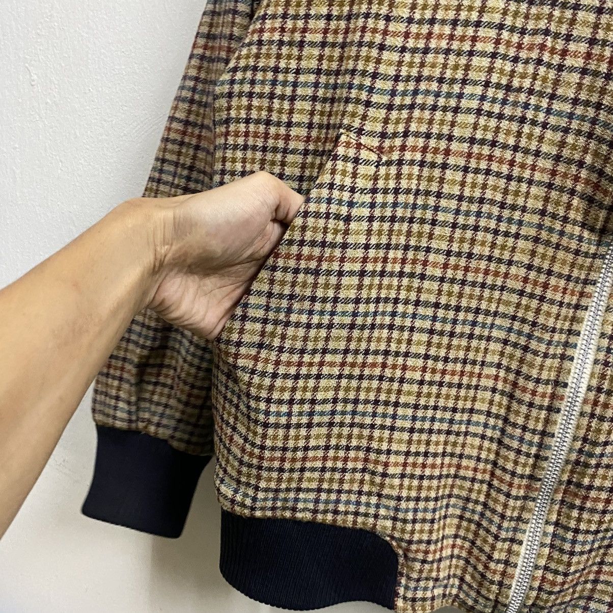 Pierre Cardin Pierre Cardin houndstooth bomber jacket in wool tweed Size US S / EU 44-46 / 1 - 7 Thumbnail