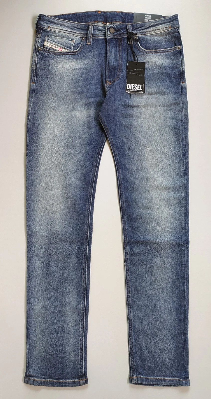 Diesel Diesel 1979 SLEENKER-R L.30 MENS JEANS T/9661 Size US 29 - 2 Thumbnail