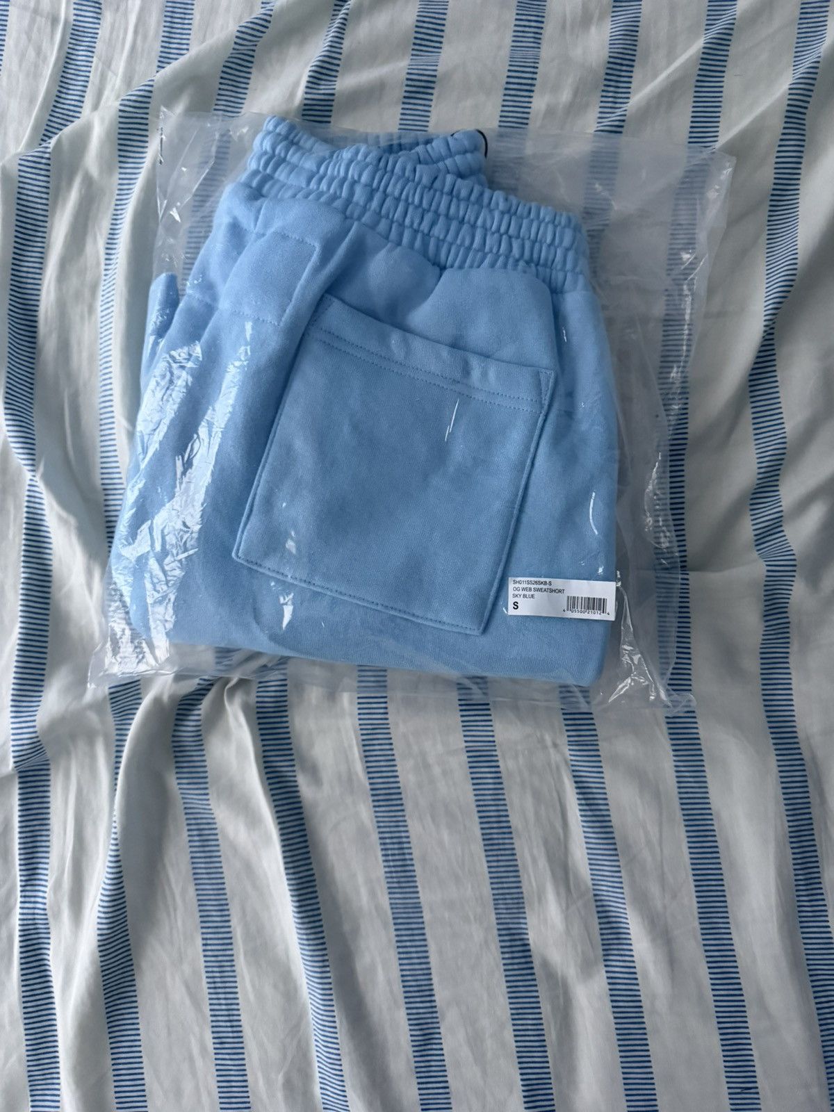 Sp5der Sp5der OG Web Sweatshort 'Sky Blue' Size US 28 / EU 44 - 10 Thumbnail