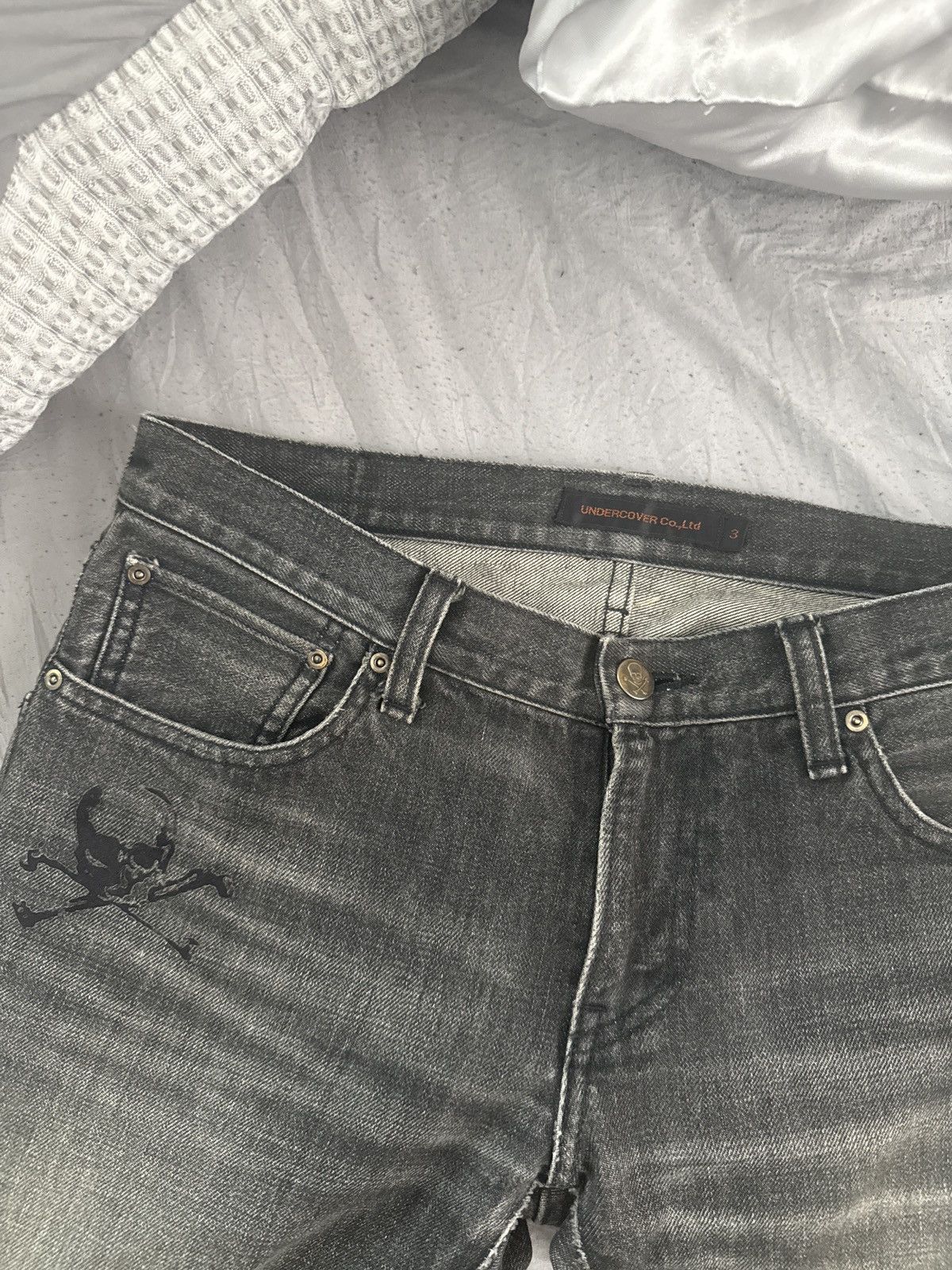 Undercover undercover aw05 arts & crafts skull denim Size US 30 / EU 46 - 5 Thumbnail