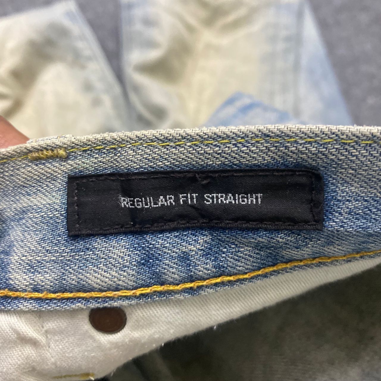 Uniqlo 💥Best Offer💥Vintage Uniqlo Jeans Distressed Denim Size US 29 - 17 Thumbnail
