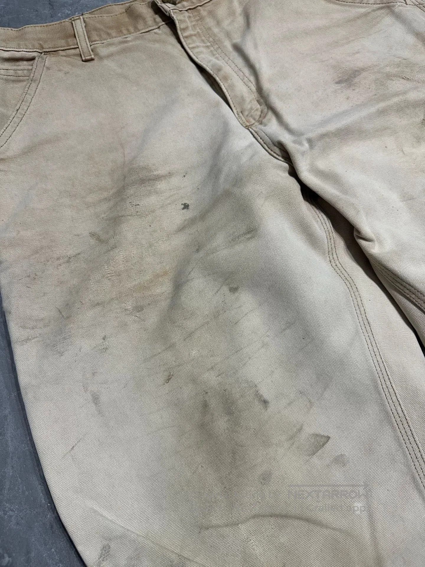 Carhartt Vintage Carhartt Khaki Work Pants. Size US 32 / EU 48 - 3 Thumbnail