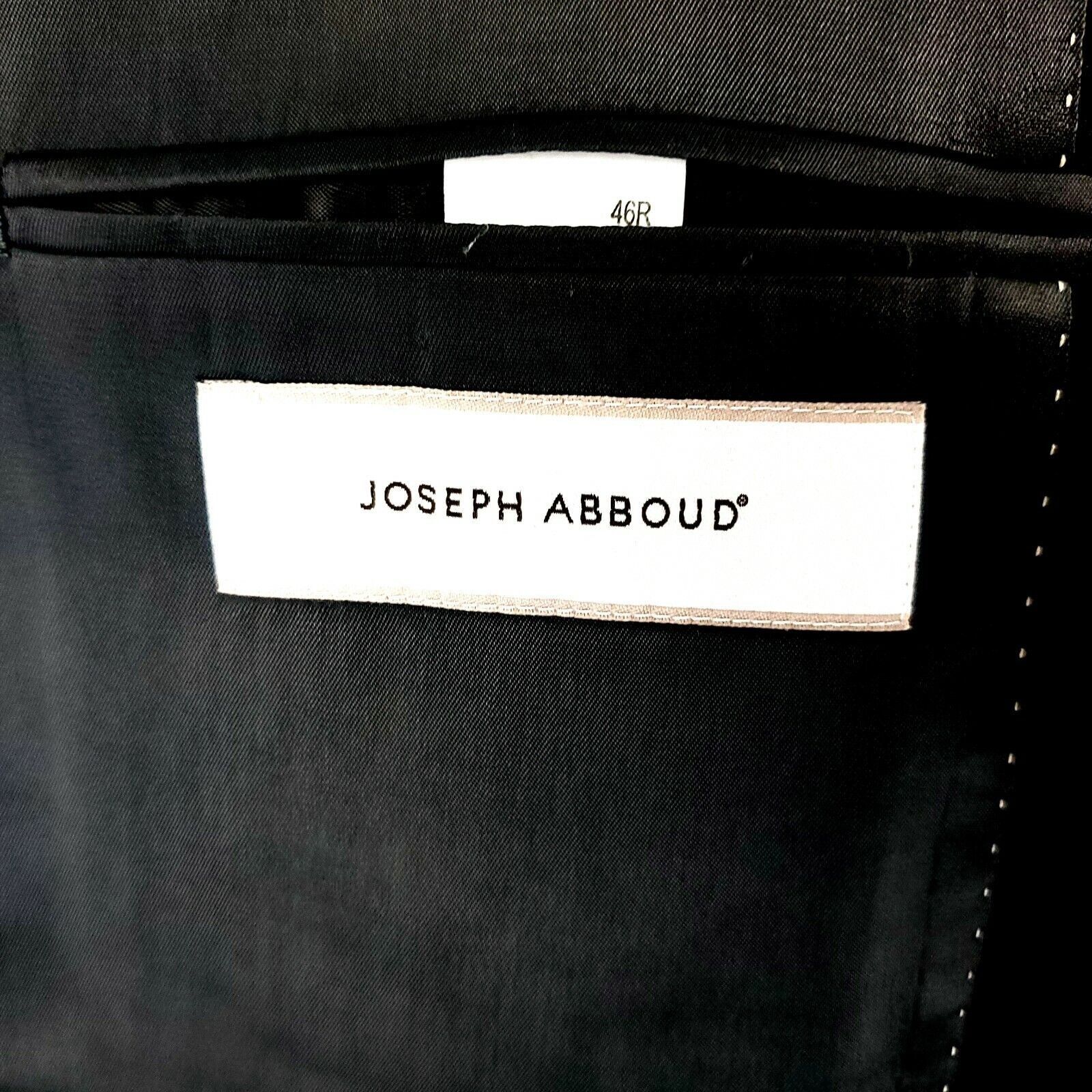 Joseph Abboud Joseph Abboud Wool 2 Button Blazer 46R Gray Slim Fit 48R Size 46R - 7 Thumbnail