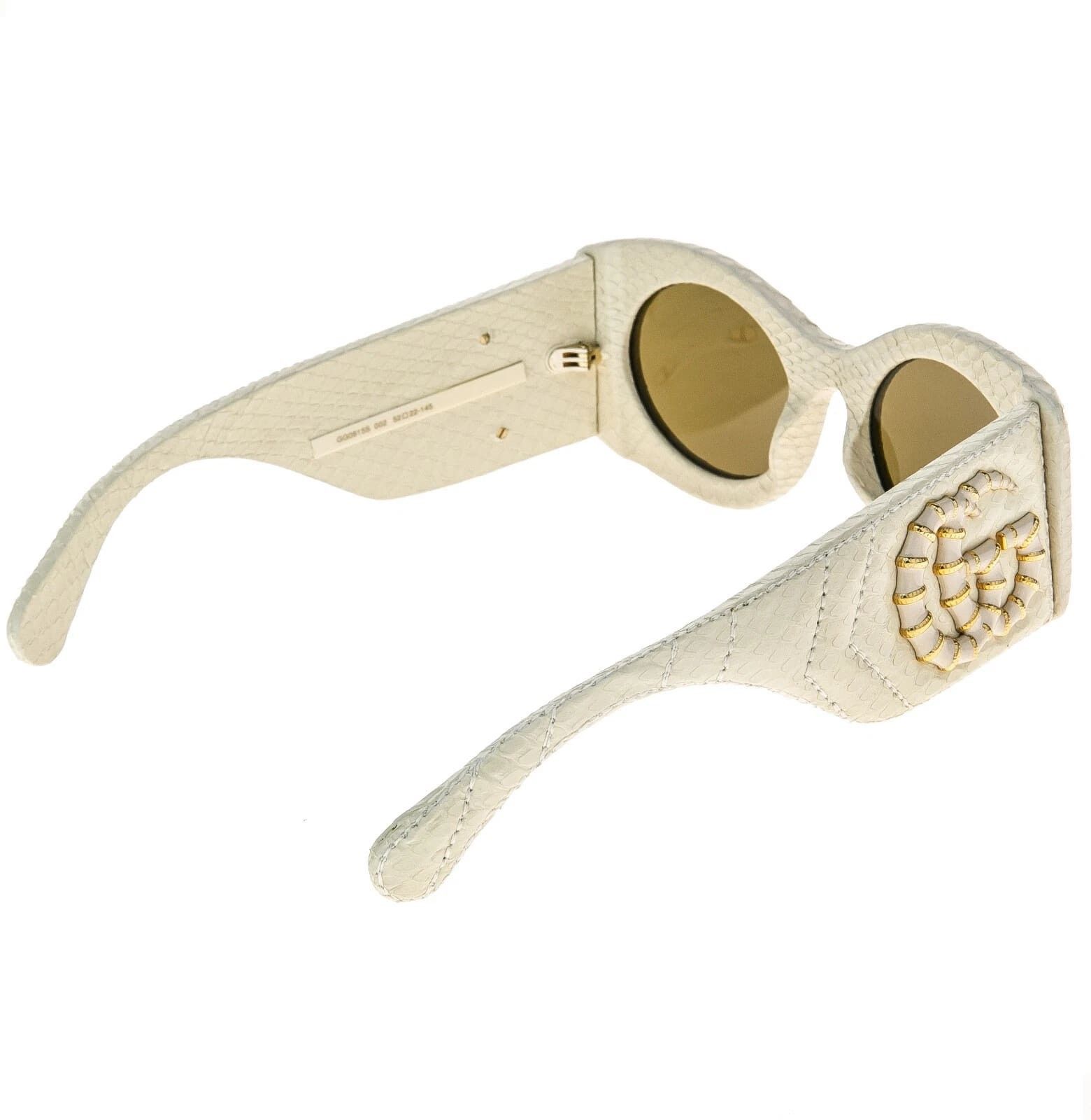 Gucci GUCCI GG0815S MATELASSE 0815 Quilted Leather Sunglasses 002 Size ONE SIZE - 7 Thumbnail