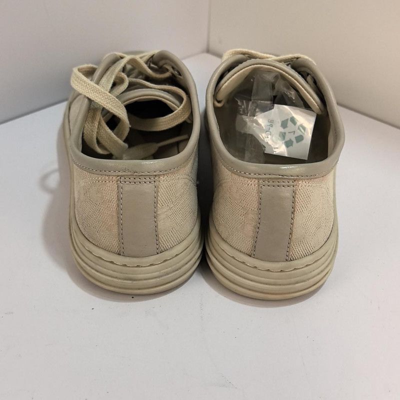 Gucci Gucci Fashion Canvas GG Print Low-Top Sneakers -2508 Size US 4.5 / IT 34.5 - 3 Thumbnail