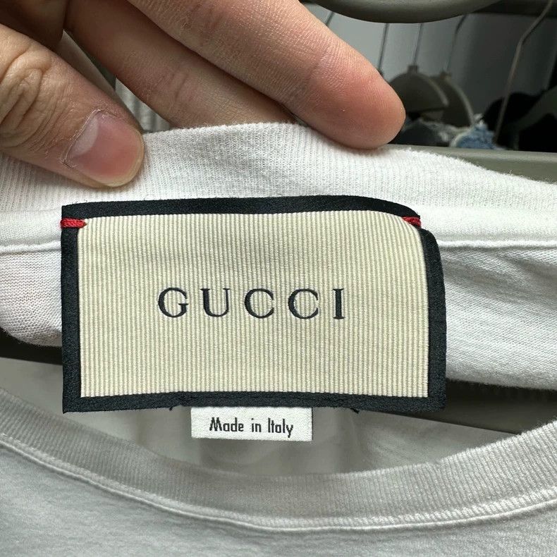 Gucci GucciClassic snake head big logo short-sleeved T-shirt 2503 Size US S / EU 44-46 / 1 - 3 Thumbnail