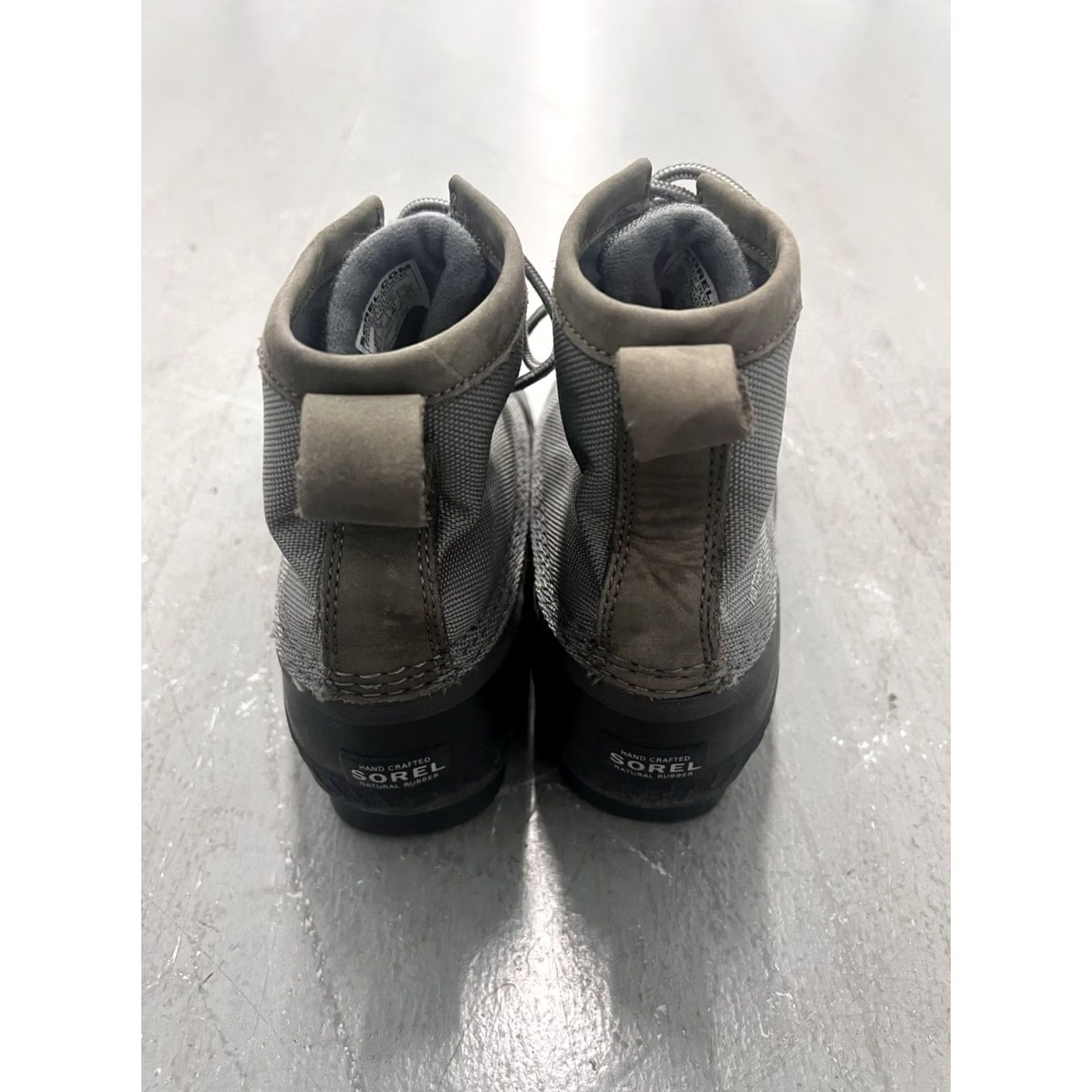 SOREL Cheyanne II Black/Gray Winter Waterproof Snow DUCK BOOTS NM2340-464 Mens 8 SOREL SOREL Cheyanne II Black/Gray Winter Waterproof Snow  main image 4
