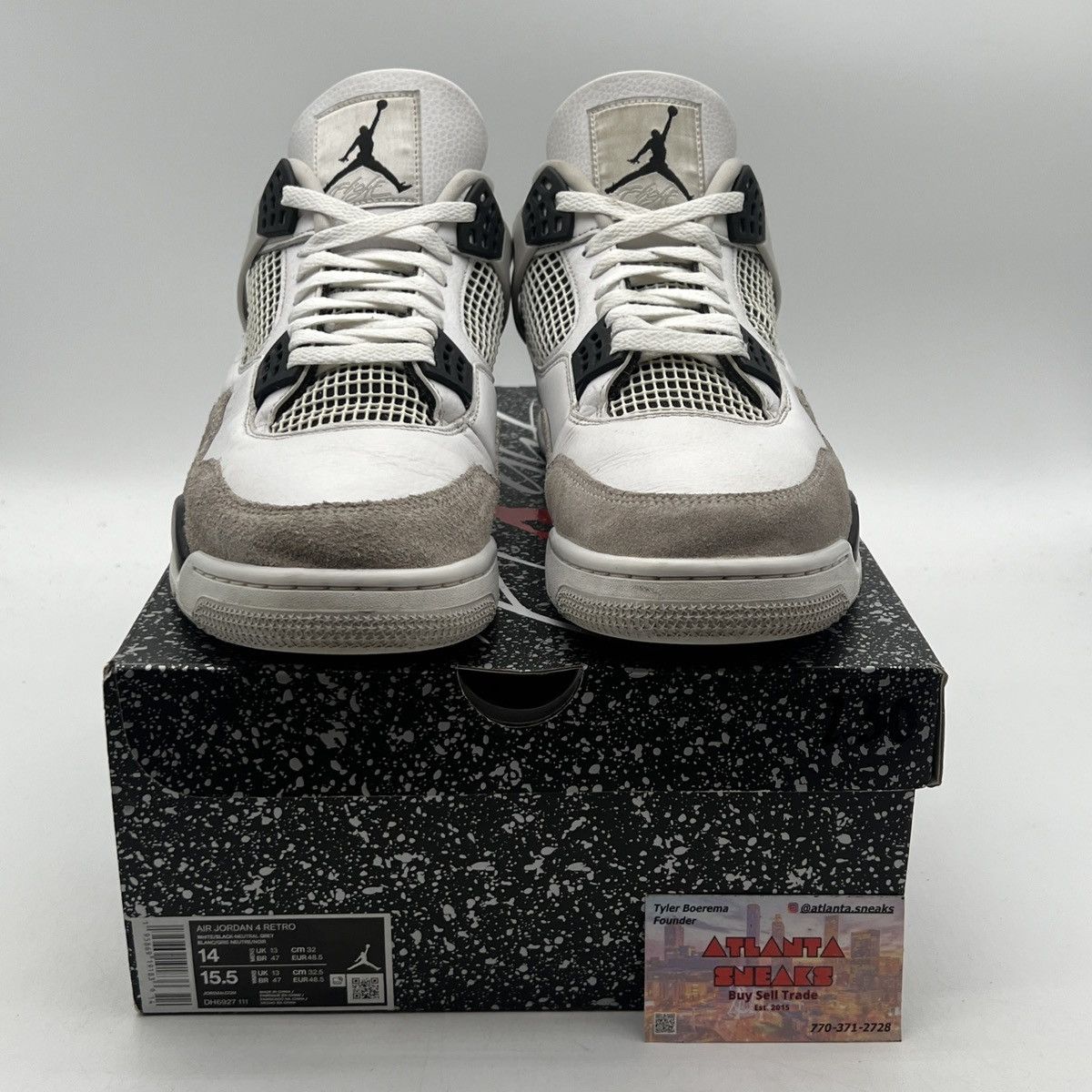 Jordan Brand Air Jordan 4 military black Size US 14 / EU 47 - 2 Thumbnail