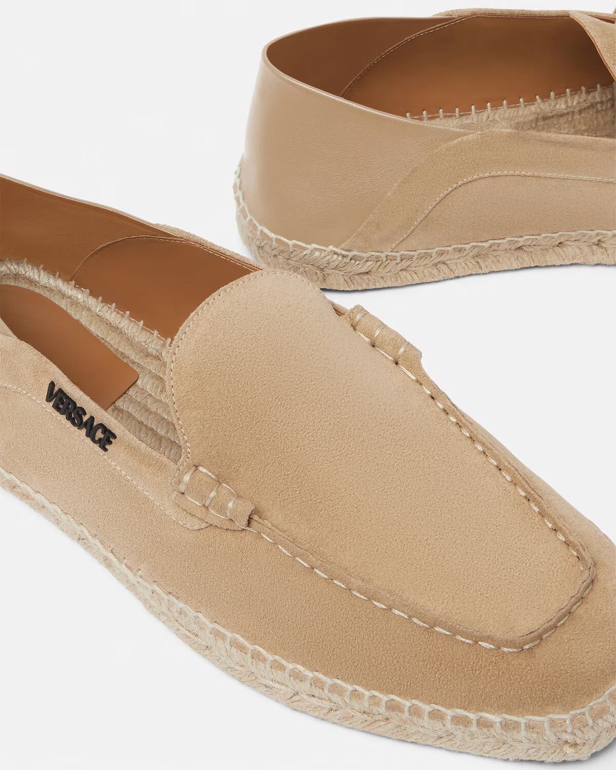 Versace o1s22i1n0125 Suede Espadrilles in Beige Size US 8 / EU 41 - 5 Thumbnail