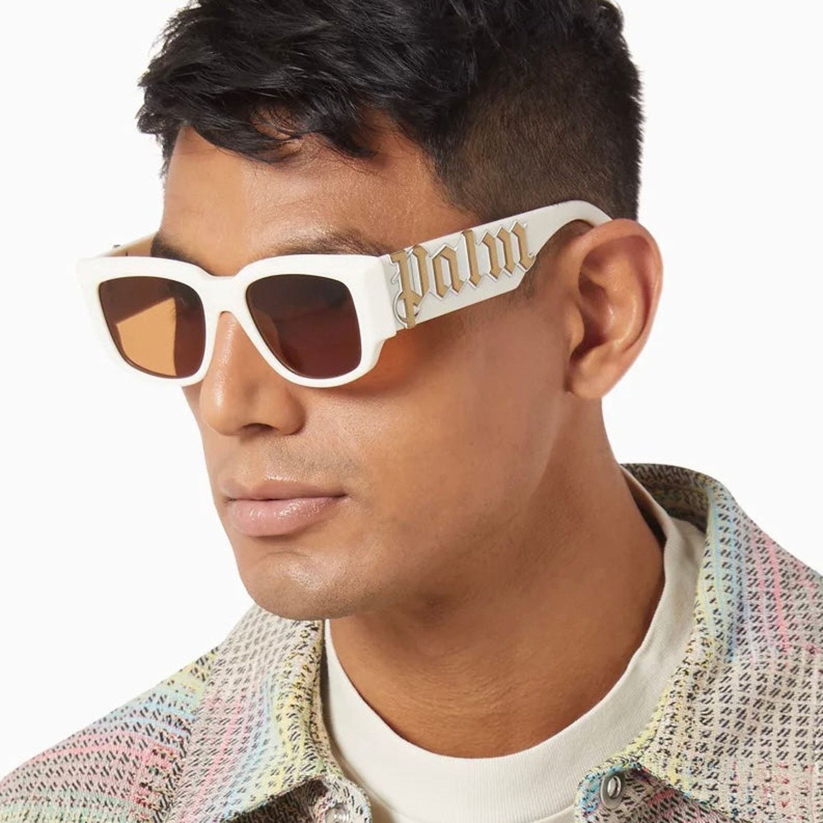 Palm Angels New, PALM ANGELS Laguna Sunglasses PERI015 0160 Authentic Size ONE SIZE - 4 Thumbnail