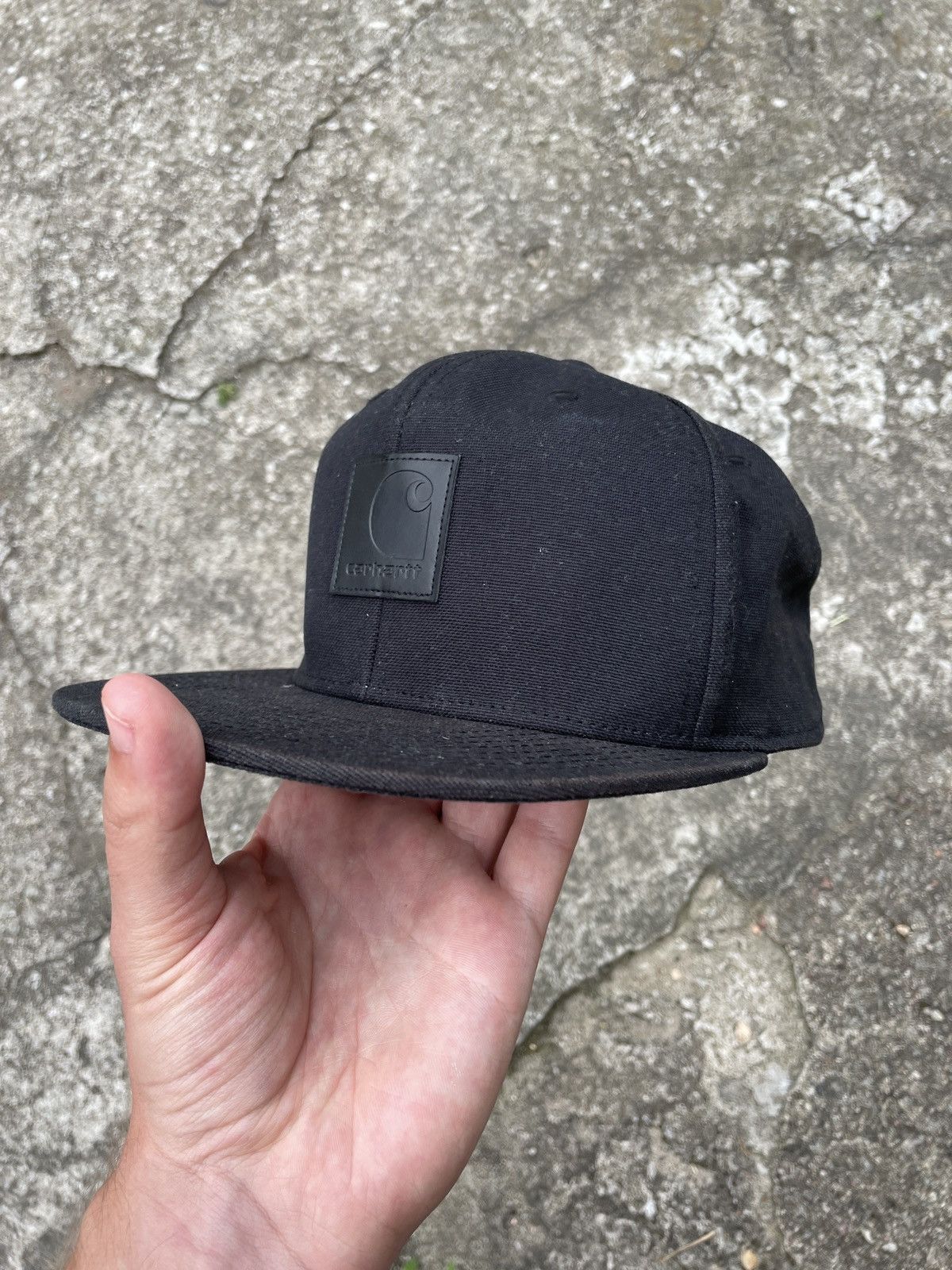 Carhartt × Vintage Carhartt All Black Full Cap Size ONE SIZE - 4 Thumbnail