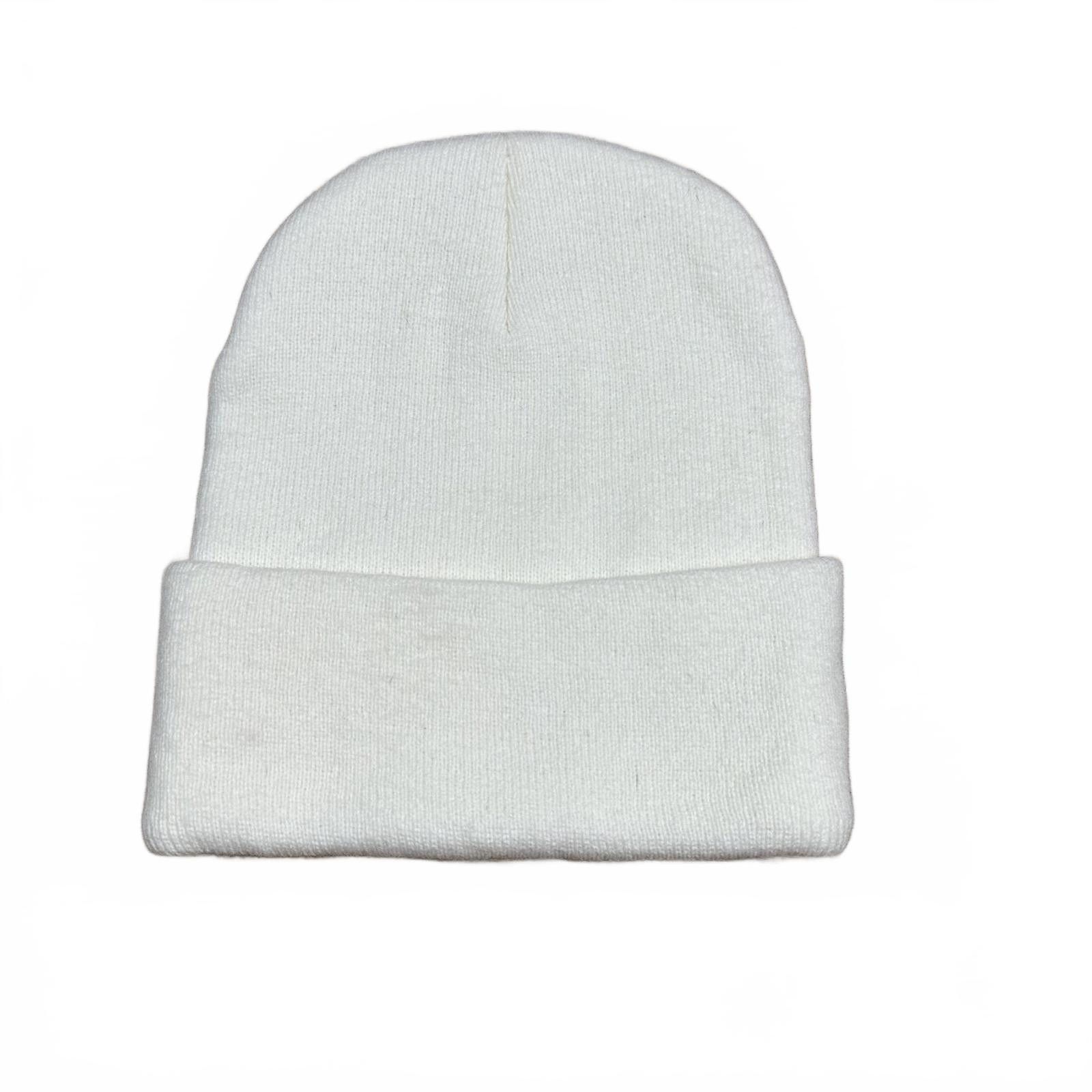 Carhartt Carhartt Unisex Beanie One Size White Knit Warm Winter Hat Size ONE SIZE - 2 Thumbnail