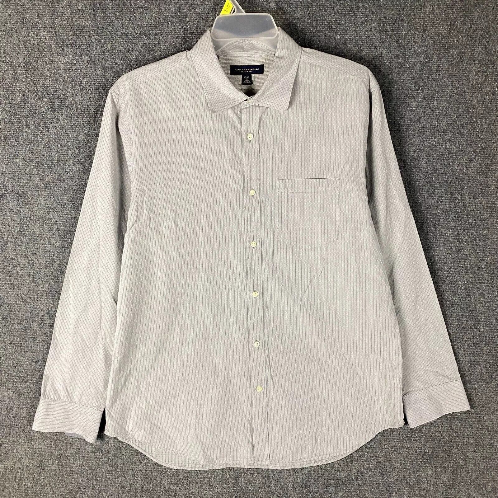 Banana Republic Banana Republic Button Up Shirt Men's XL Classic Fit Size US XL / EU 56 / 4 - 1 Thumbnail