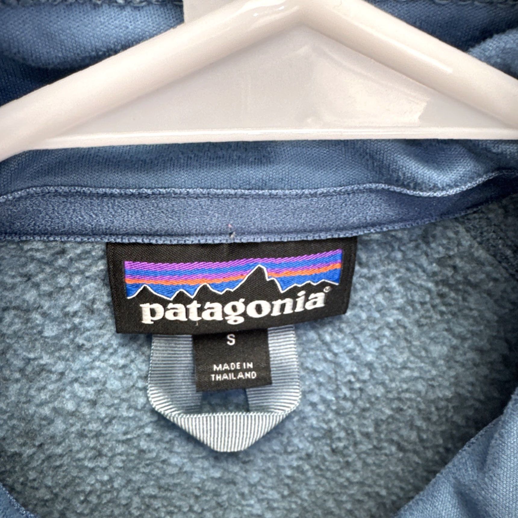 Patagonia Patagonia Better Sweater Mens Small Quarter Zip Blue Knit Outdoor Hiking 25523 Size US S / EU 44-46 / 1 - 2 Thumbnail