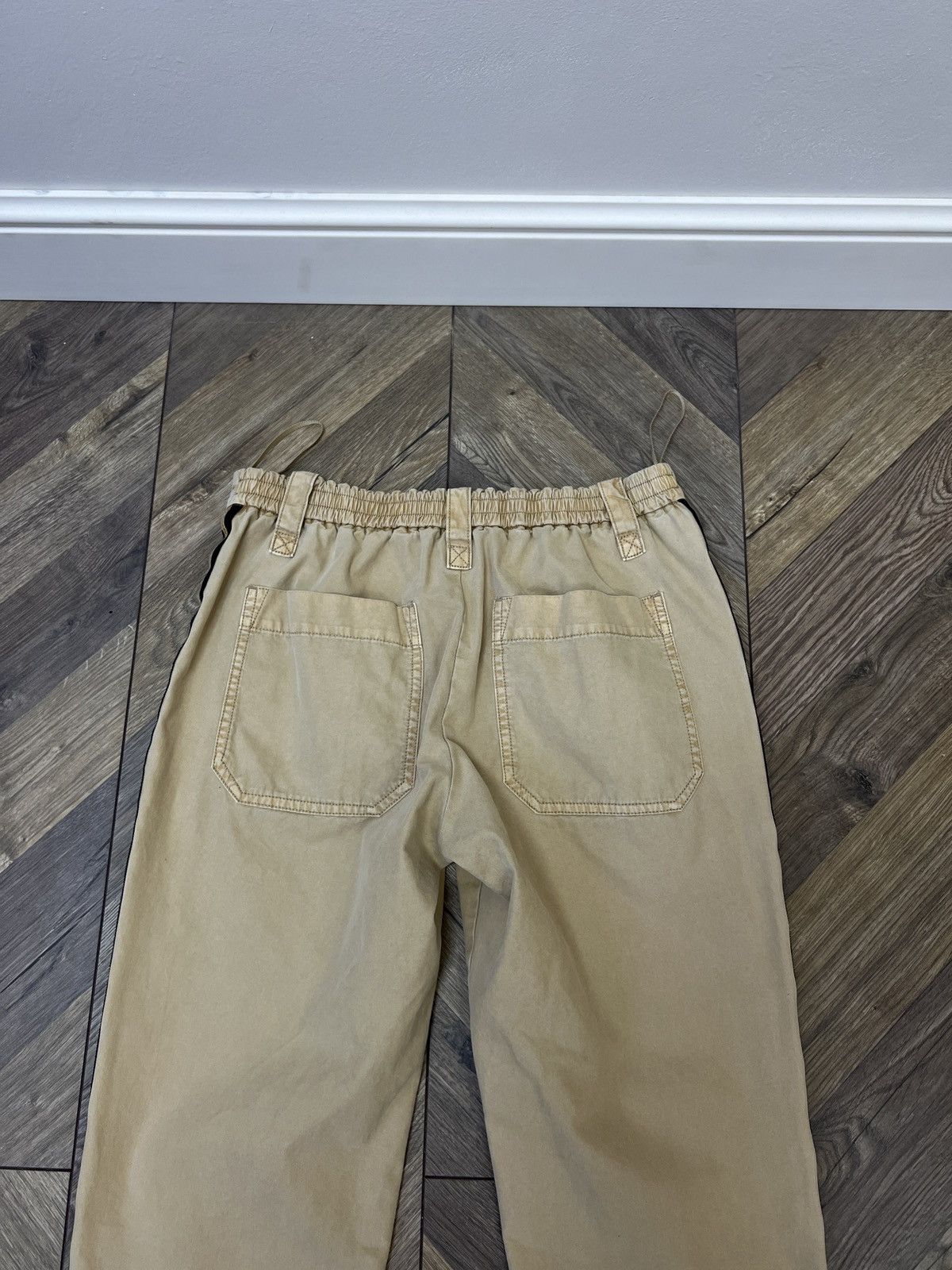 Designer × Vintage × Zadig & Voltaire Vintage Zadig & Voltaire cotton Stripe Women’s Trousers Size 31" - 12 Thumbnail