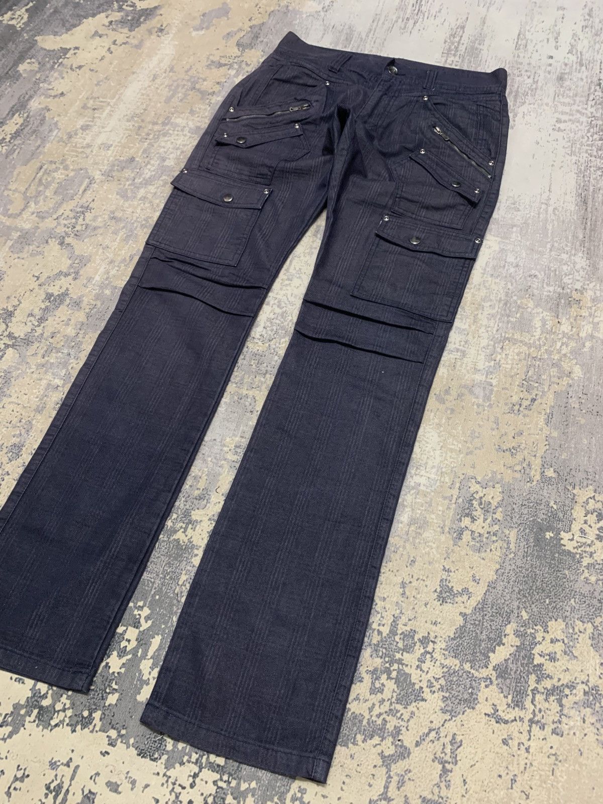 Japanese Brand Semantic Design Cargo Crazy Zipper Utility Pant Size US 30 / EU 46 - 5 Thumbnail