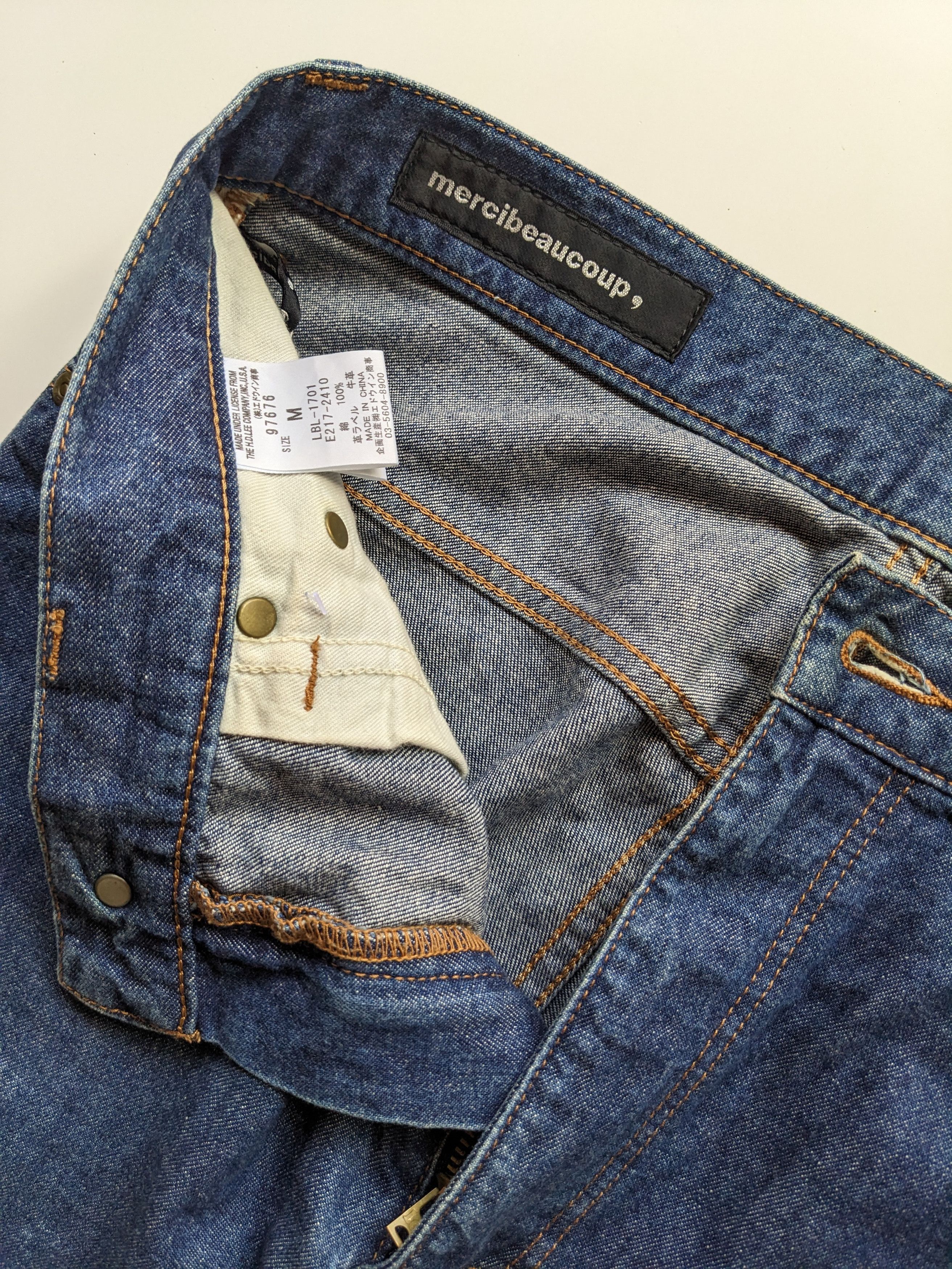 Issey Miyake × Lee Lee X Mercibeaucoup Issey Miyake High Rise Jeans Size US 31 - 6 Thumbnail