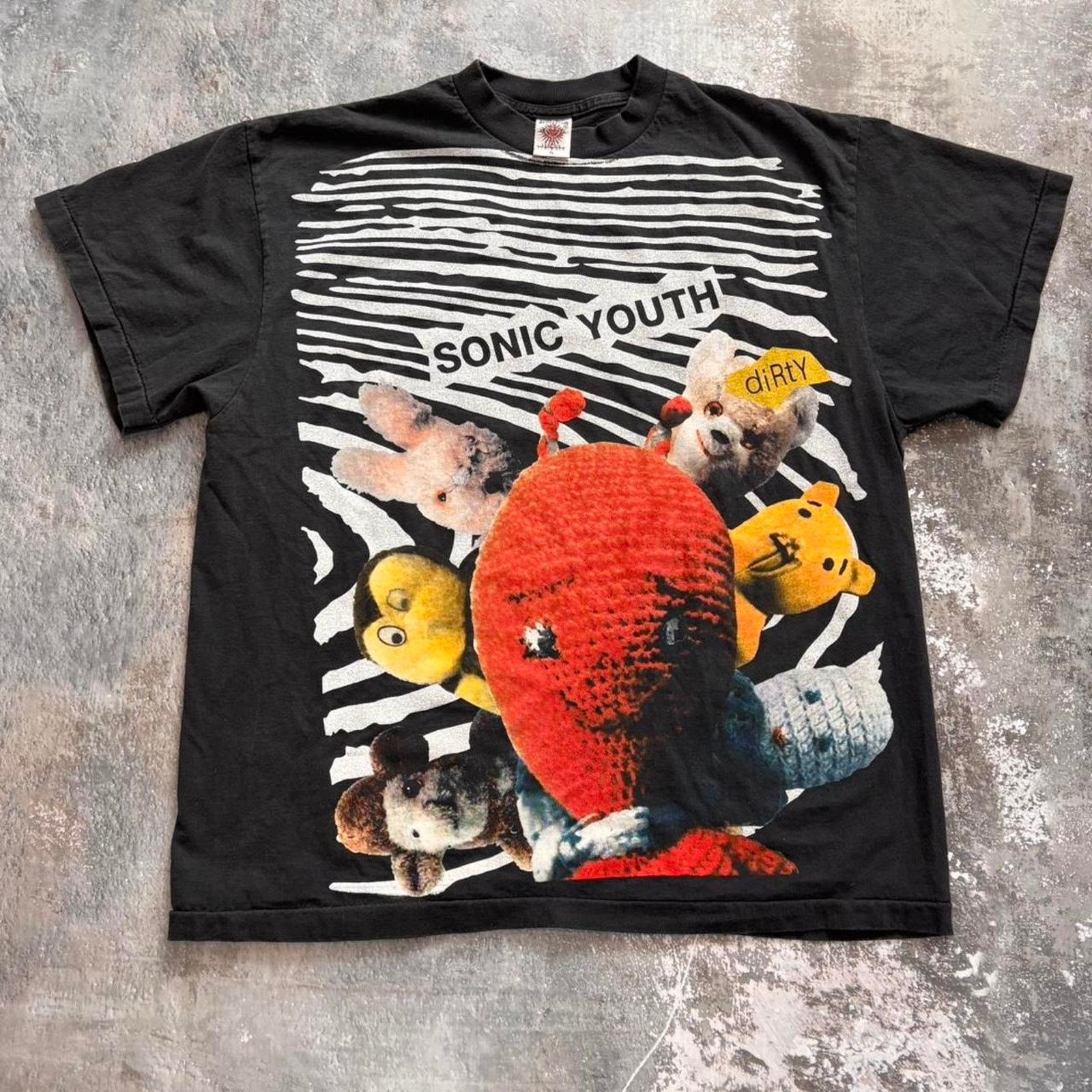 Giant × Vintage Sonic youth dirty gracias bunny vintage t shirt
