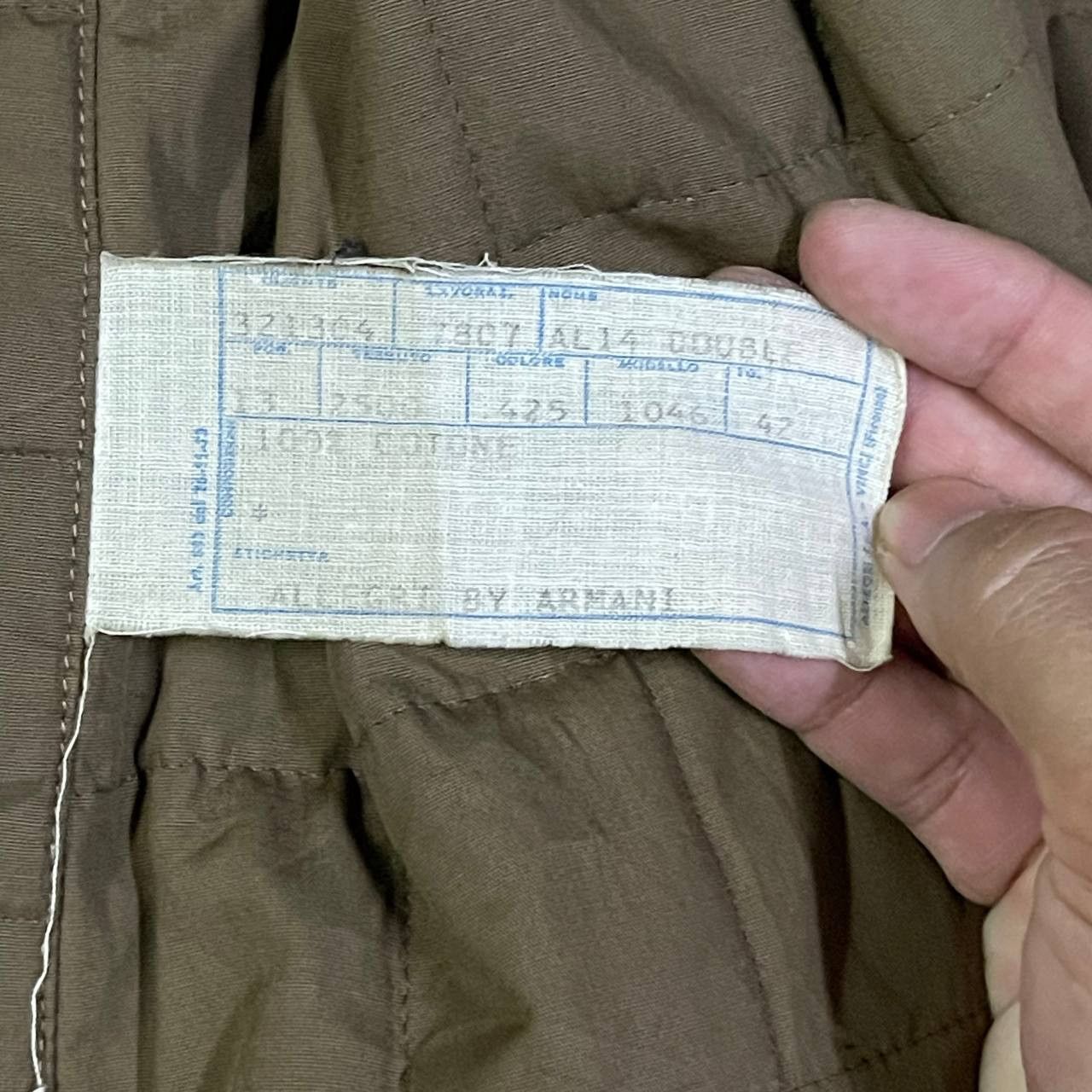Giorgio Armani Vintage 80's Giorgio Armani x Allegri Quilted Trench Coat Size US S / EU 44-46 / 1 - 16 Thumbnail